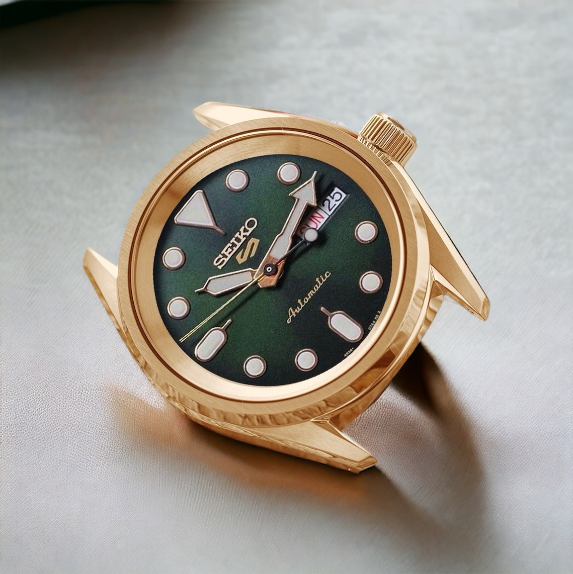 Case - SRPE GS EVO. - Polished/Brushed PVD Rose Gold (With Case Back)