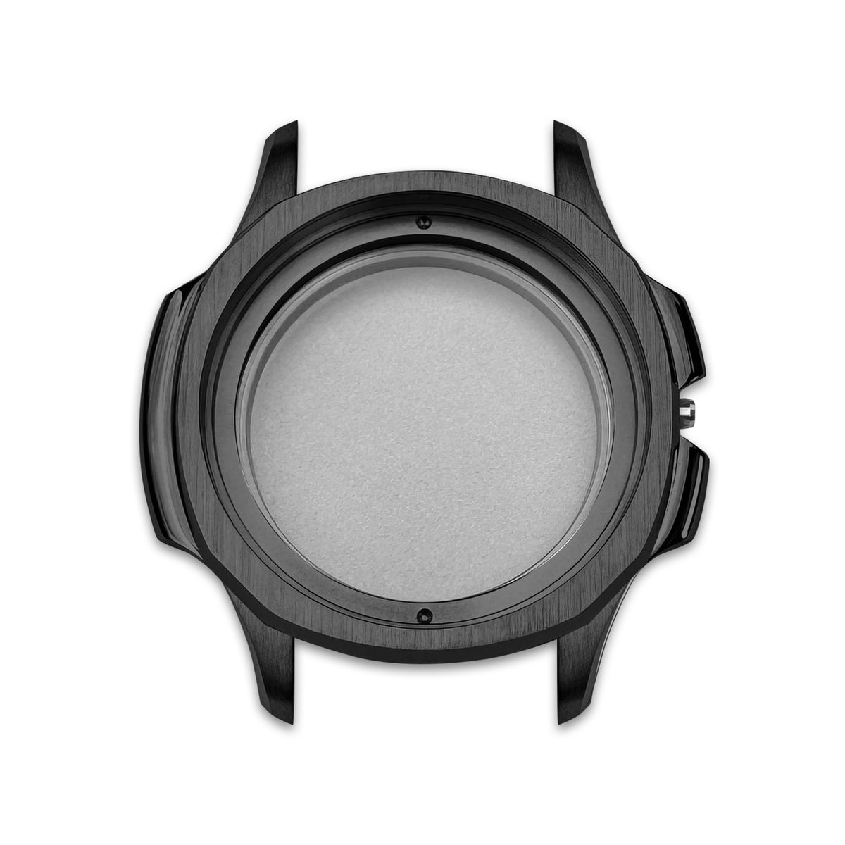 Case - SRPE NAUT. - Polished/Brushed PVD Black (With Case Back)