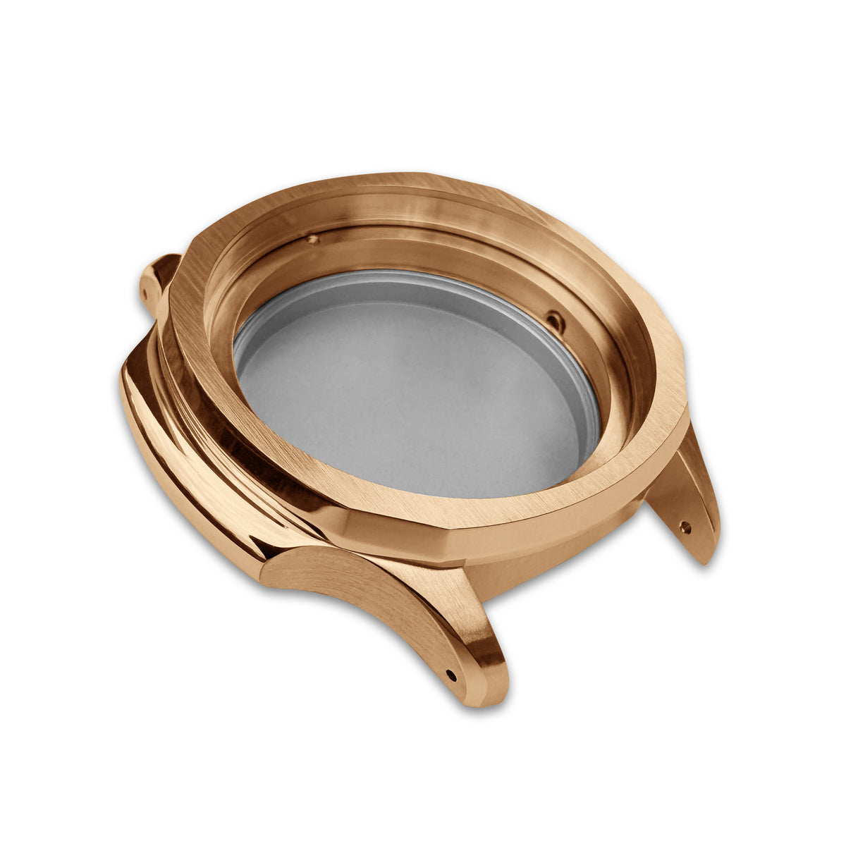 Case - SRPE NAUT. - Polished/Brushed PVD Rose Gold (With Case Back)