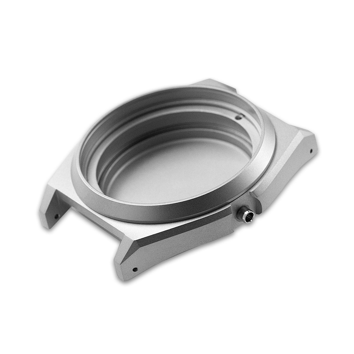 Case - SRPE S5 Vintage - Bead Blasted Steel (With Case Back)