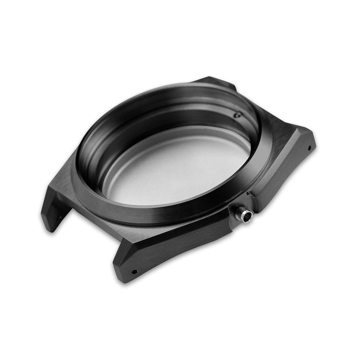 Case - SRPE S5 Vintage - Full Brushed PVD Black (With Case Back)