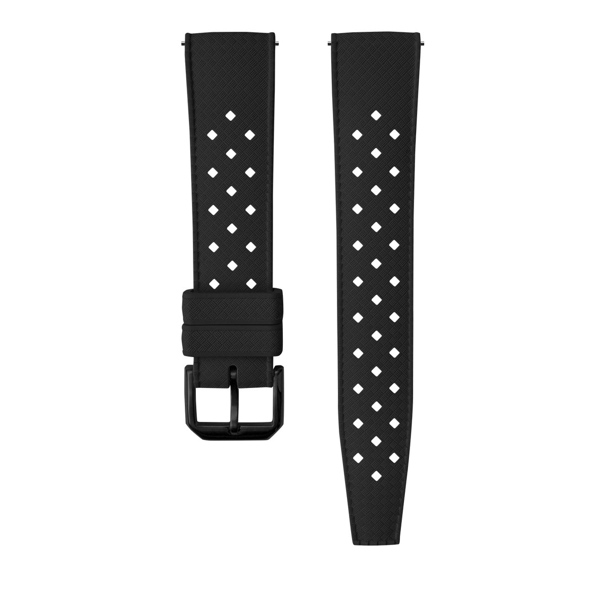 FKM Rubber Strap - Tropic - Black