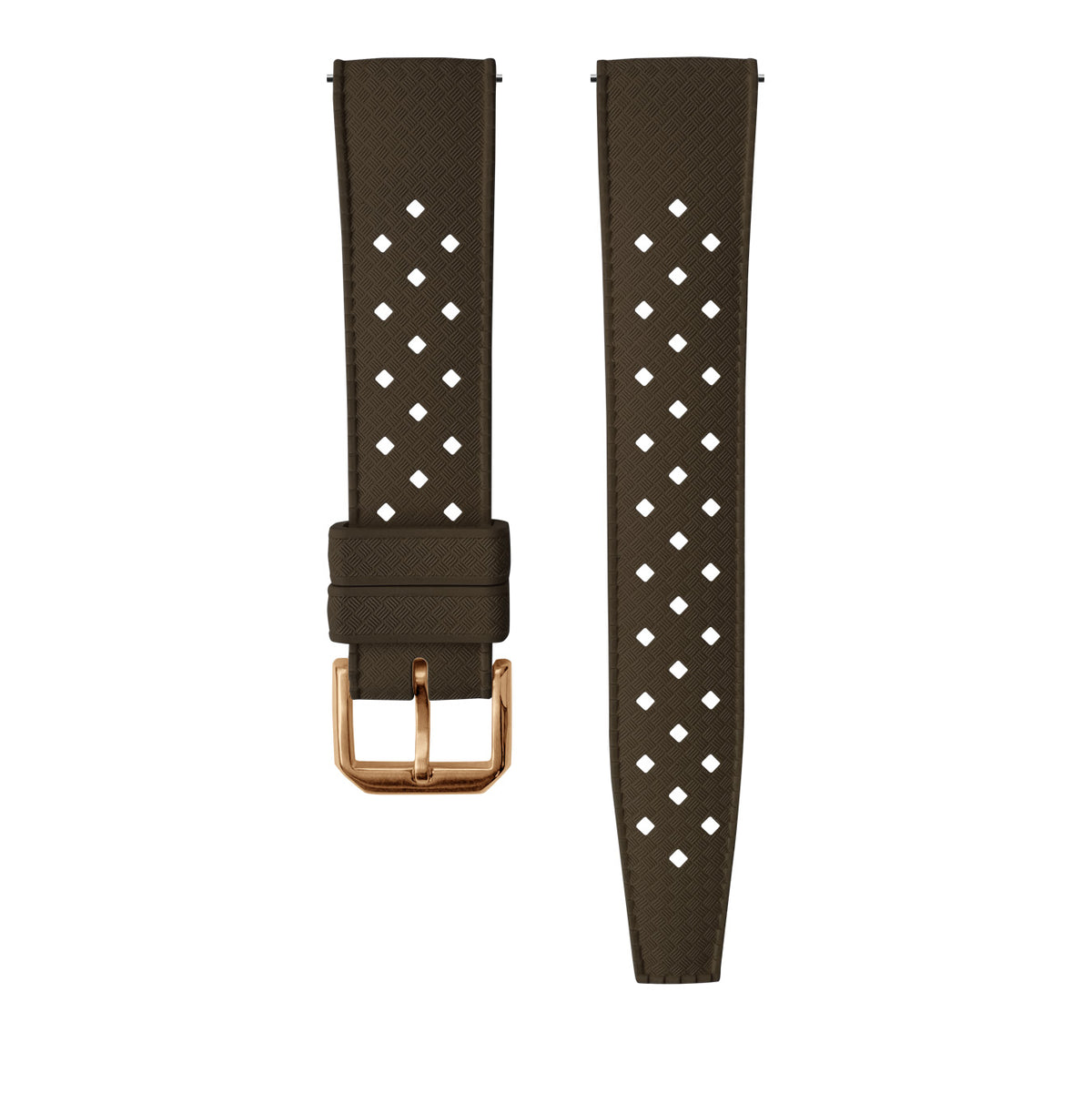 FKM Rubber Strap - Tropic - Brown