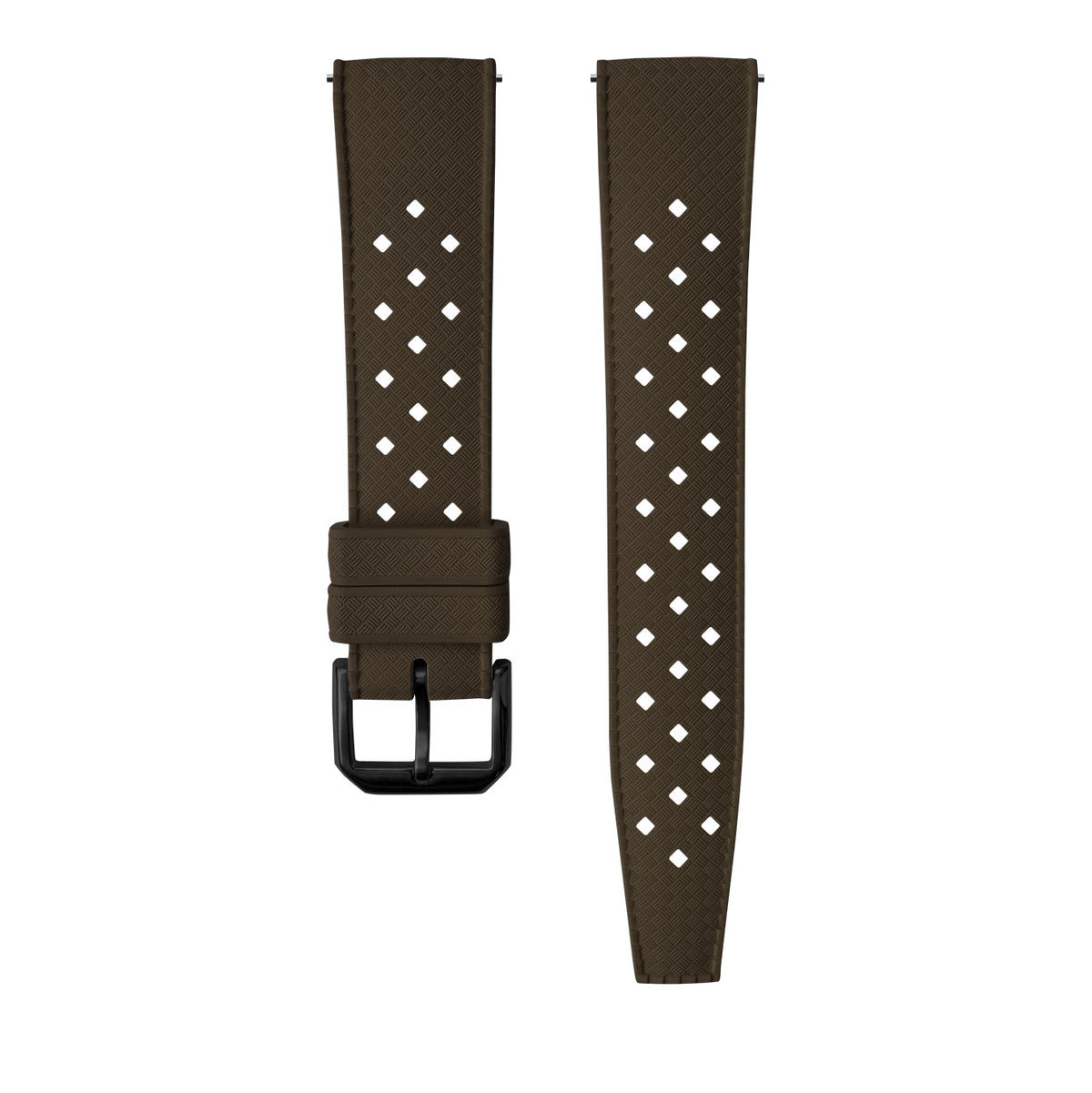 FKM Rubber Strap - Tropic - Brown