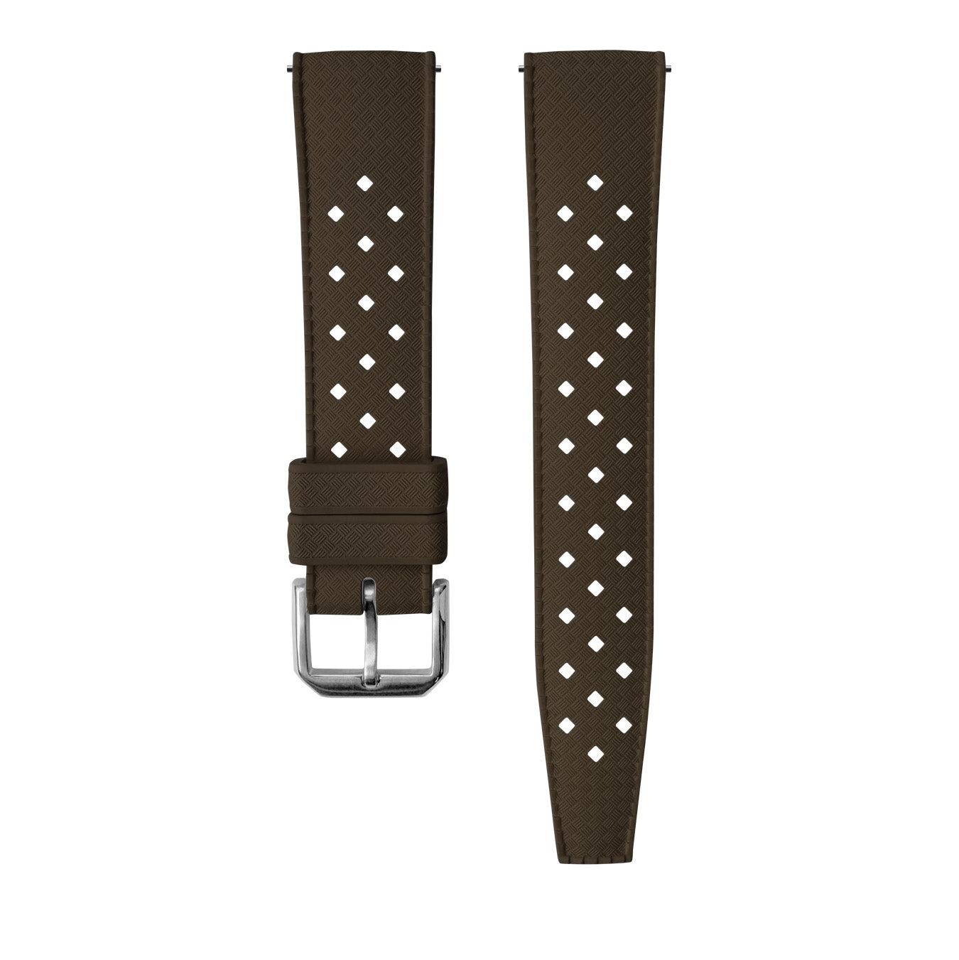 FKM Rubber Strap - Tropic - Brown