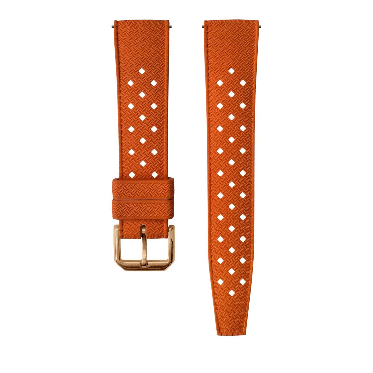 FKM Rubber Strap - Tropic - Orange