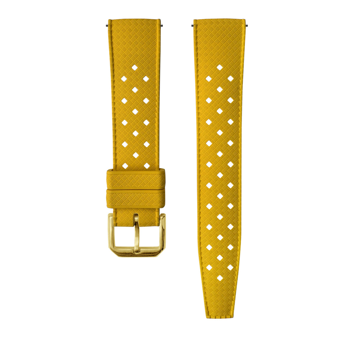 FKM Rubber Strap - Tropic - Yellow