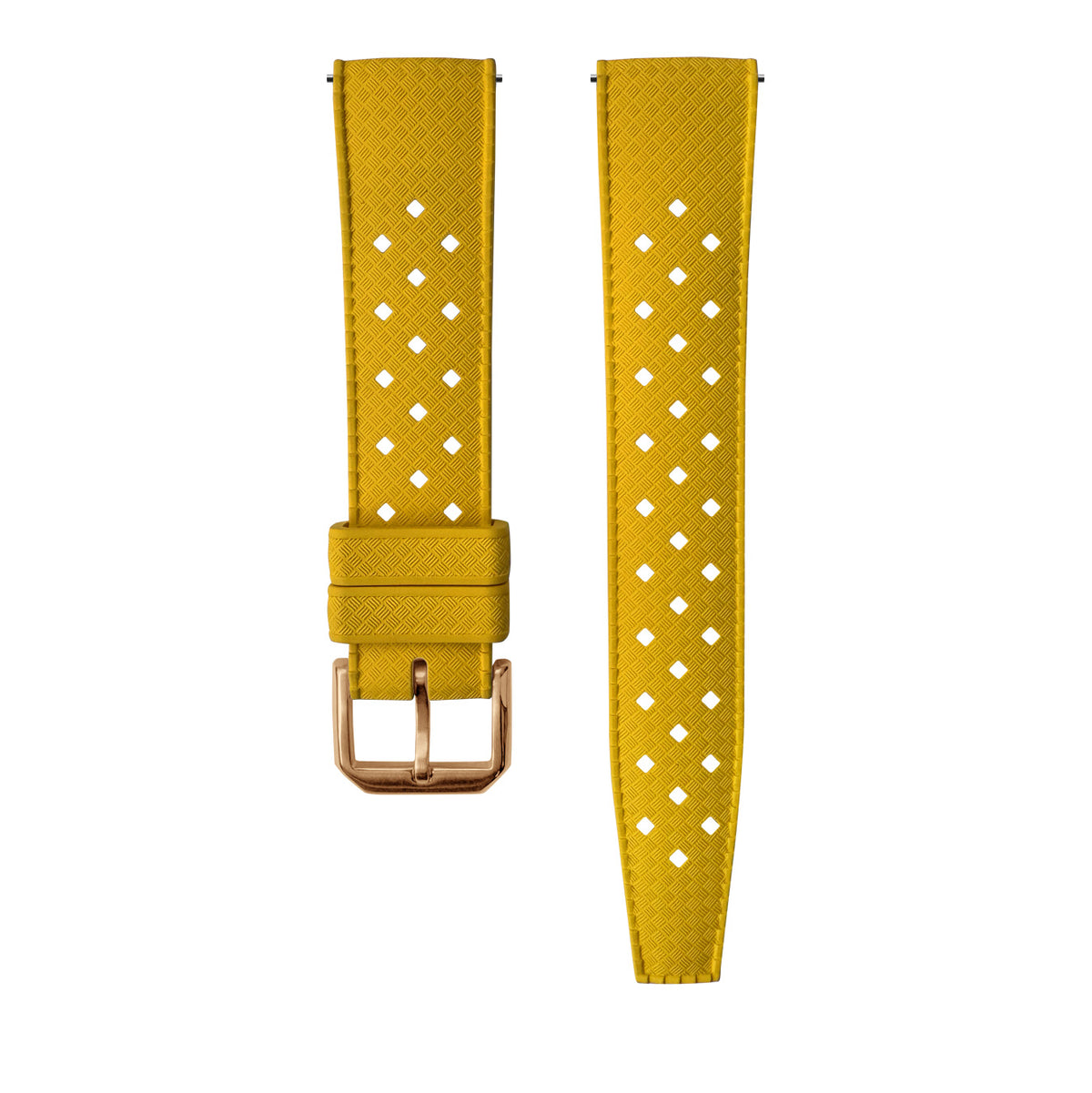 FKM Rubber Strap - Tropic - Yellow
