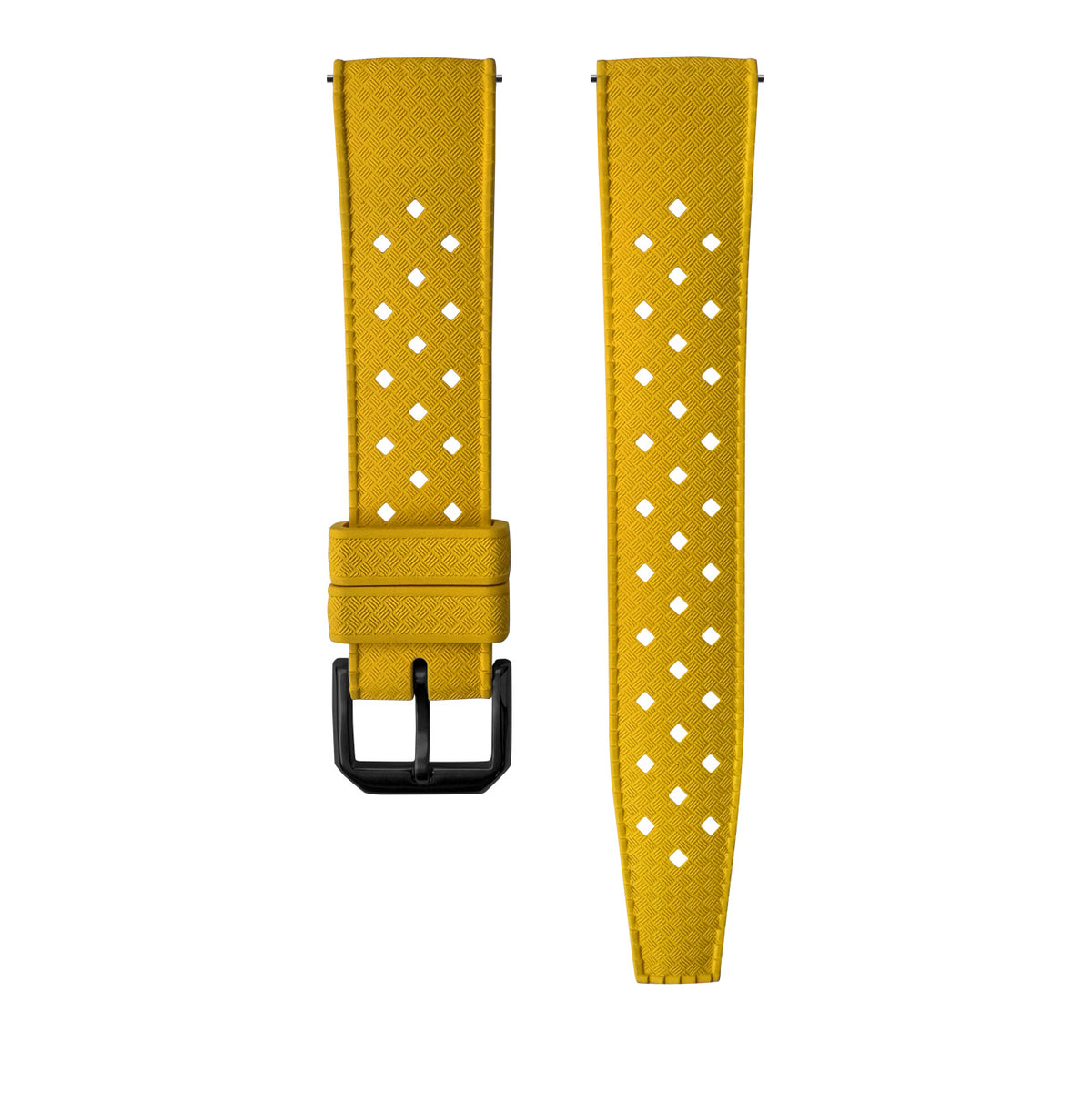 FKM Rubber Strap - Tropic - Yellow