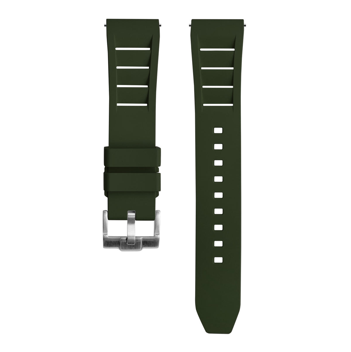 FKM Rubber Strap - Vented - Green