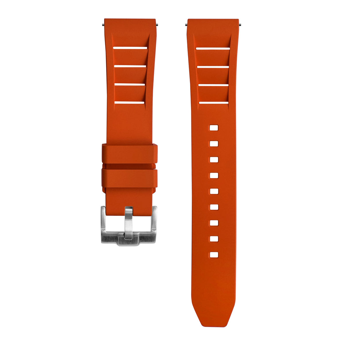FKM Rubber Strap - Vented - Orange