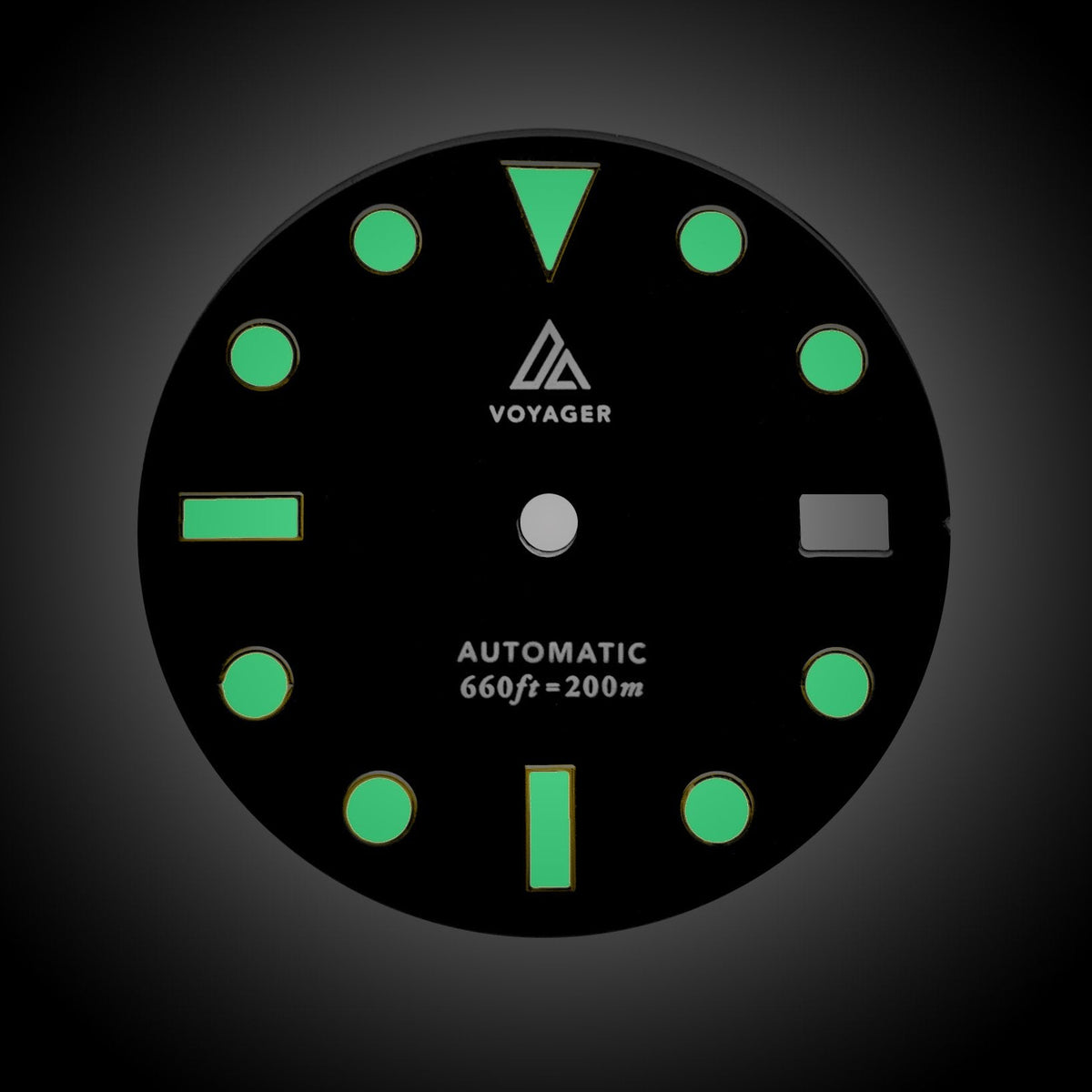 Dial - Voyager 2 - Black Gold - Day Date / Date / No Date