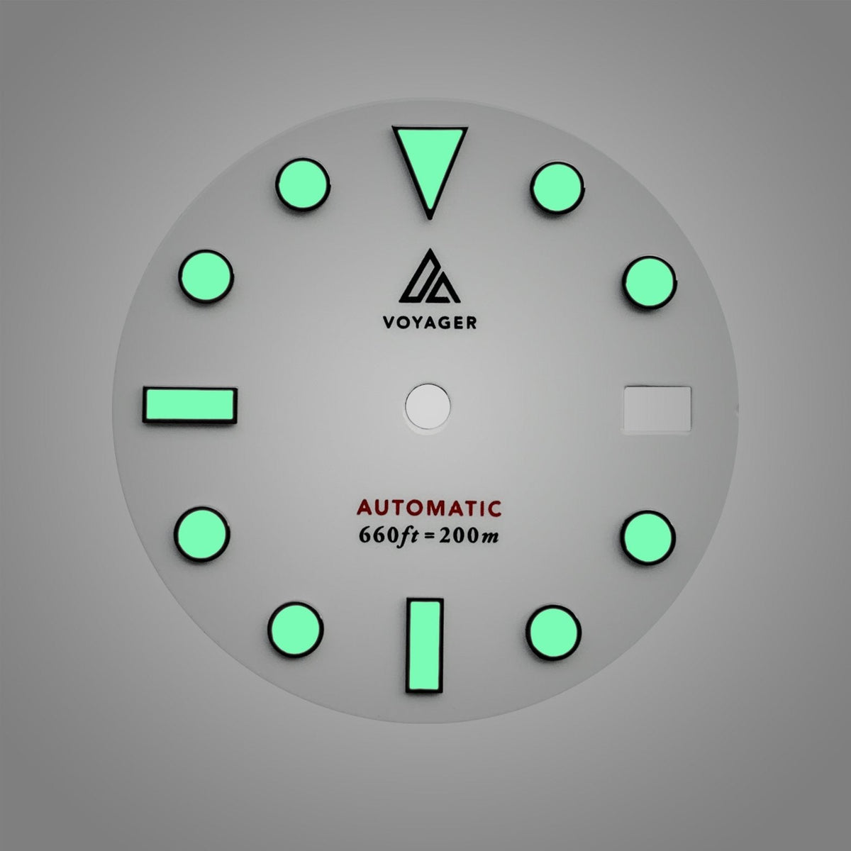Dial - Voyager 2 - White - Day Date / Date / No Date