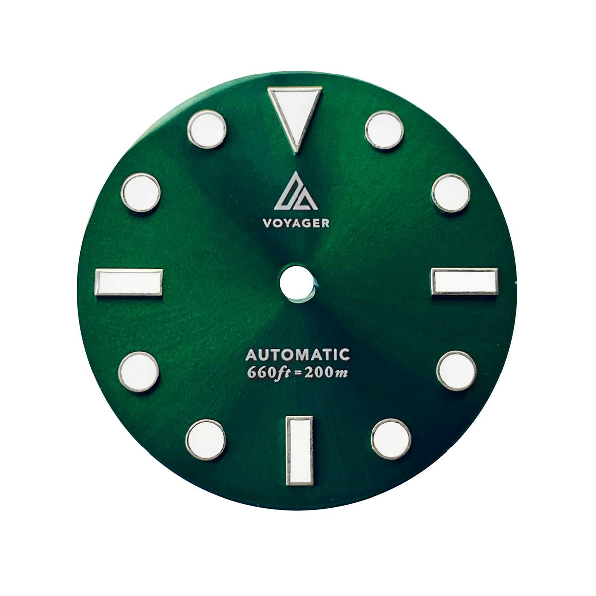 Dial - Voyager 2 - Sunburst Green - Day Date / Date / No Date