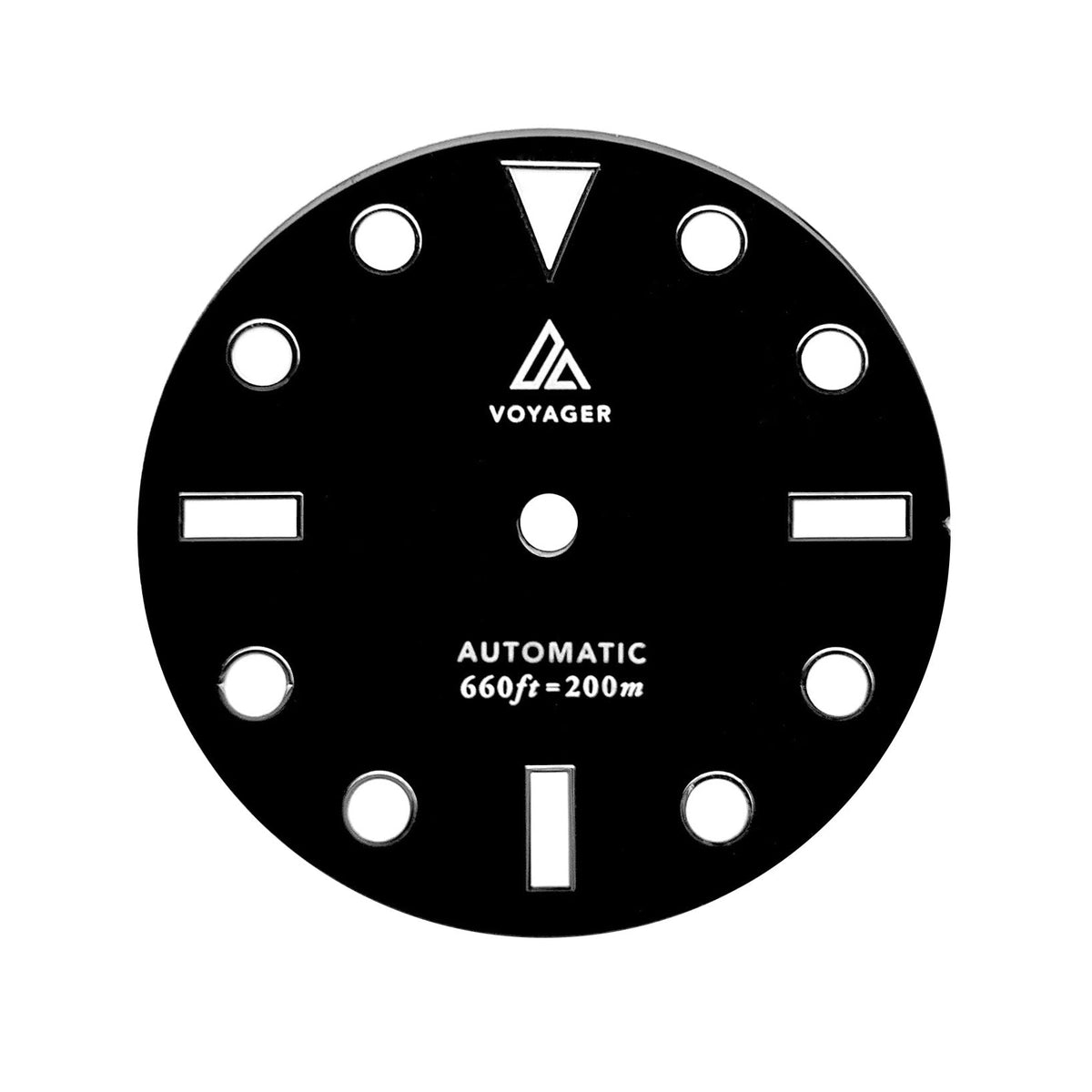 Dial - Voyager 2 - Black - Day Date / Date / No Date