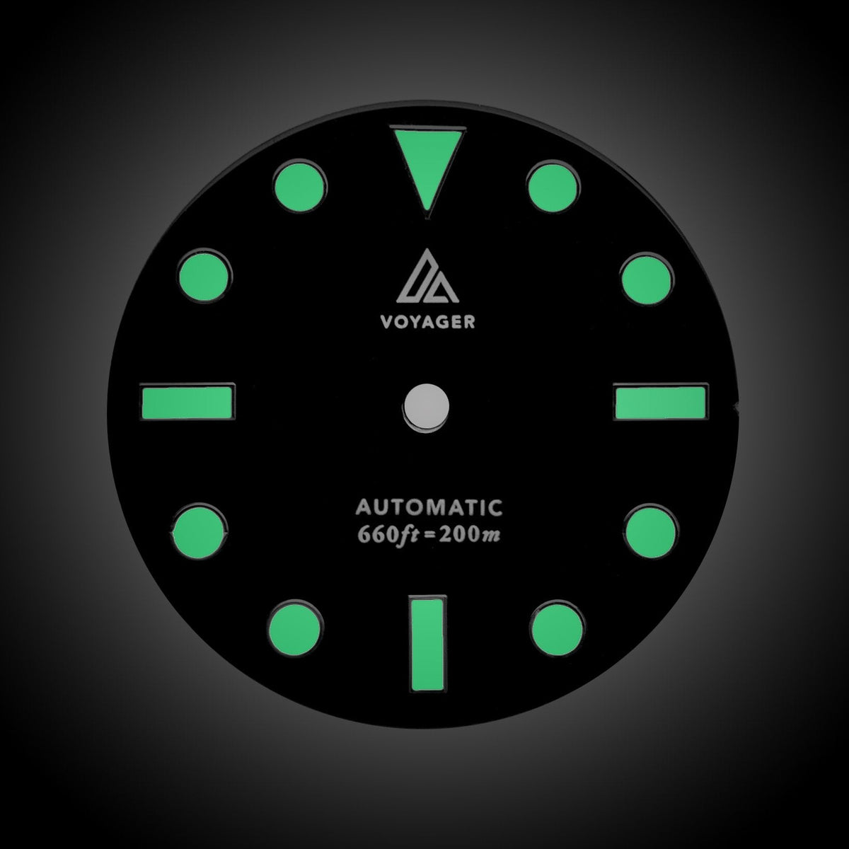 Dial - Voyager 2 - Black - Day Date / Date / No Date