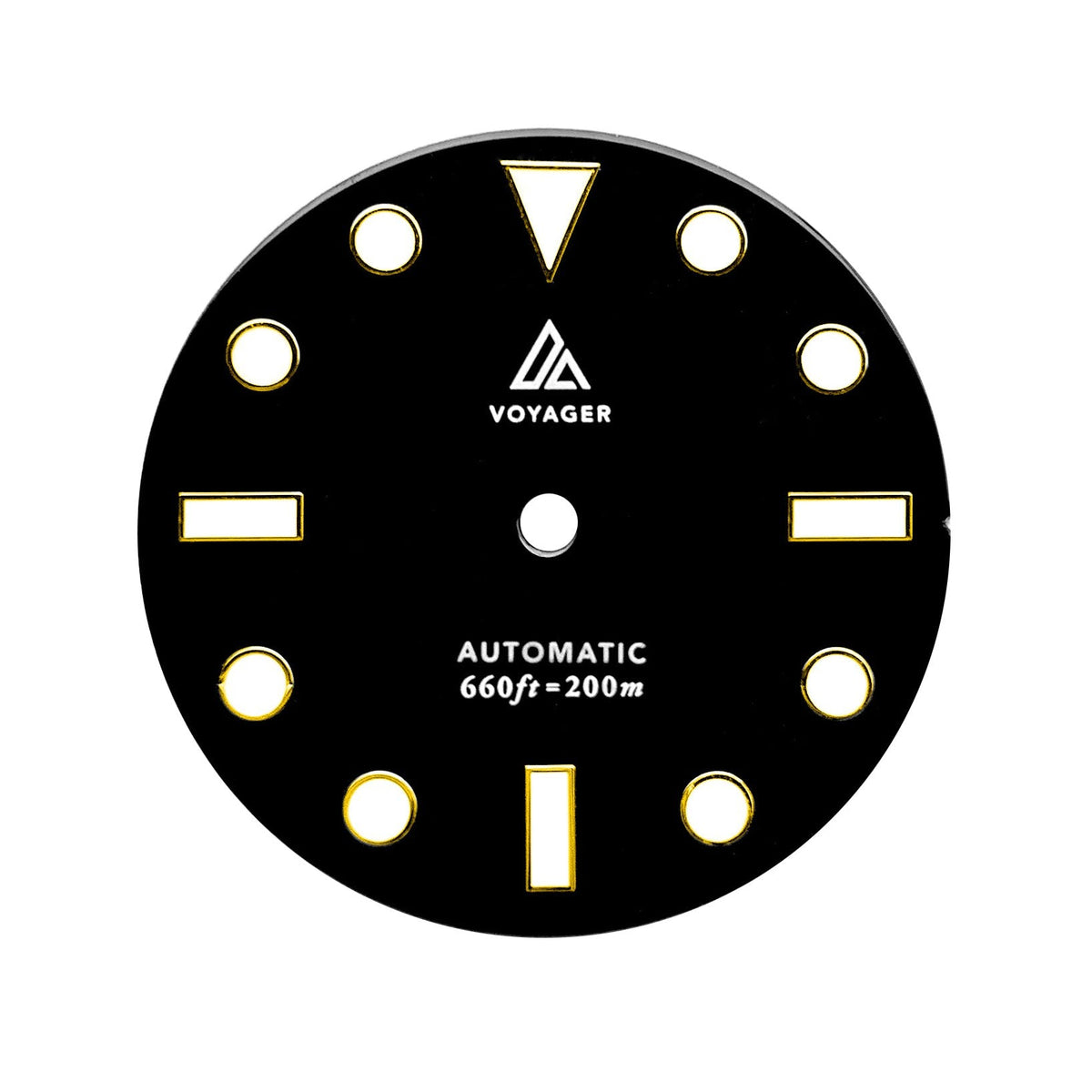 Dial - Voyager 2 - Black Gold - Day Date / Date / No Date