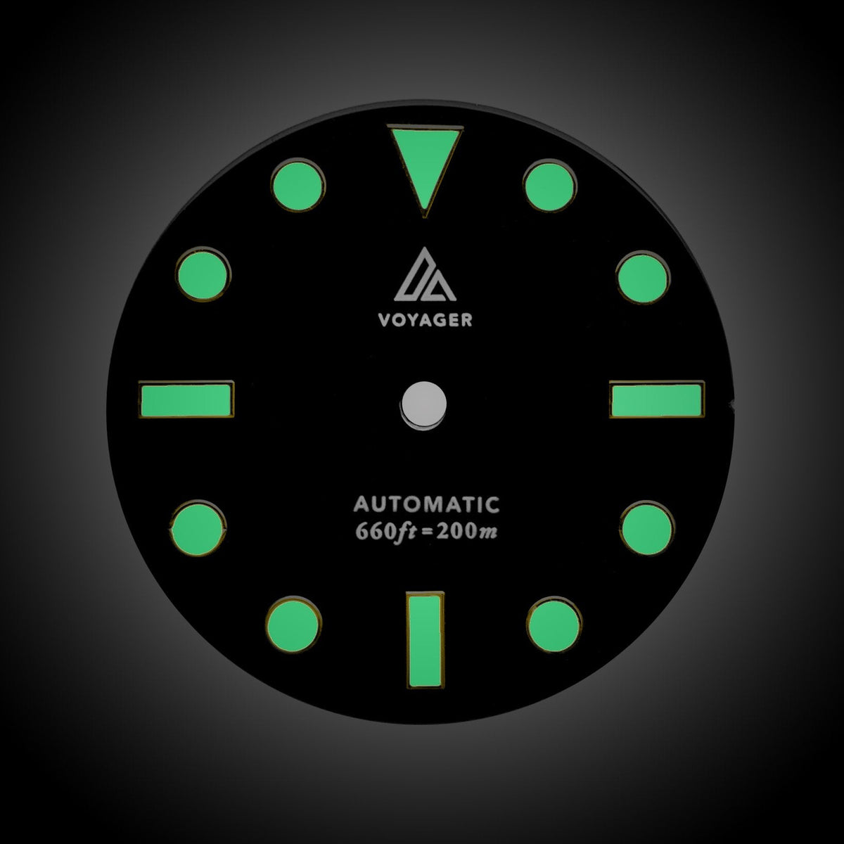 Dial - Voyager 2 - Black Gold - Day Date / Date / No Date