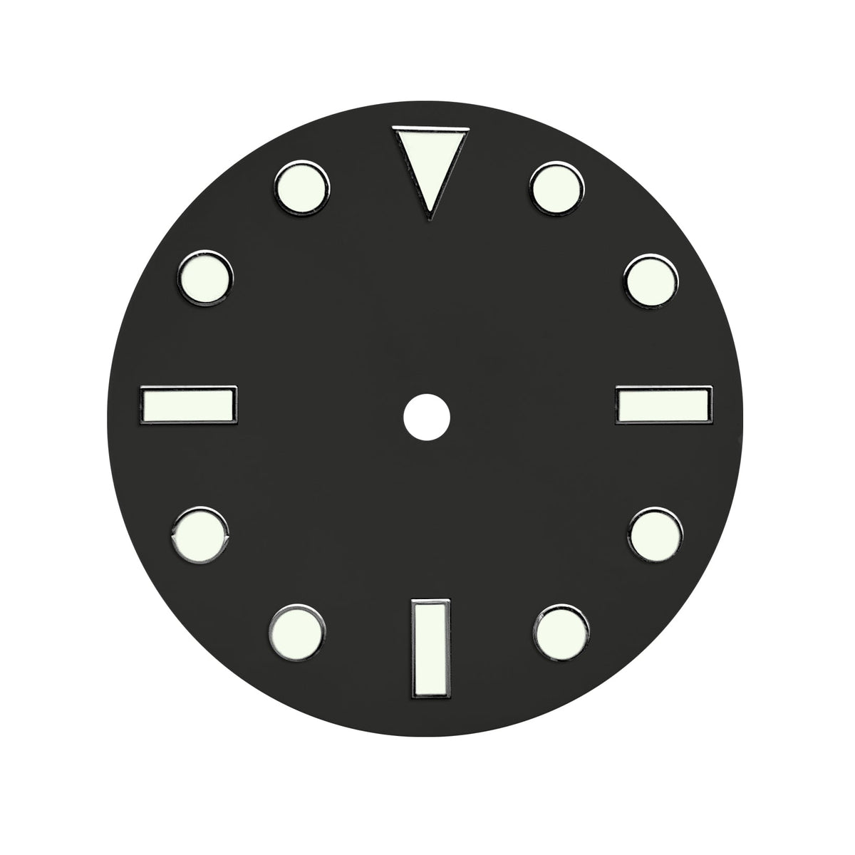 Dial - Voyager 2 - Black Sterile - Day Date / Date / No Date