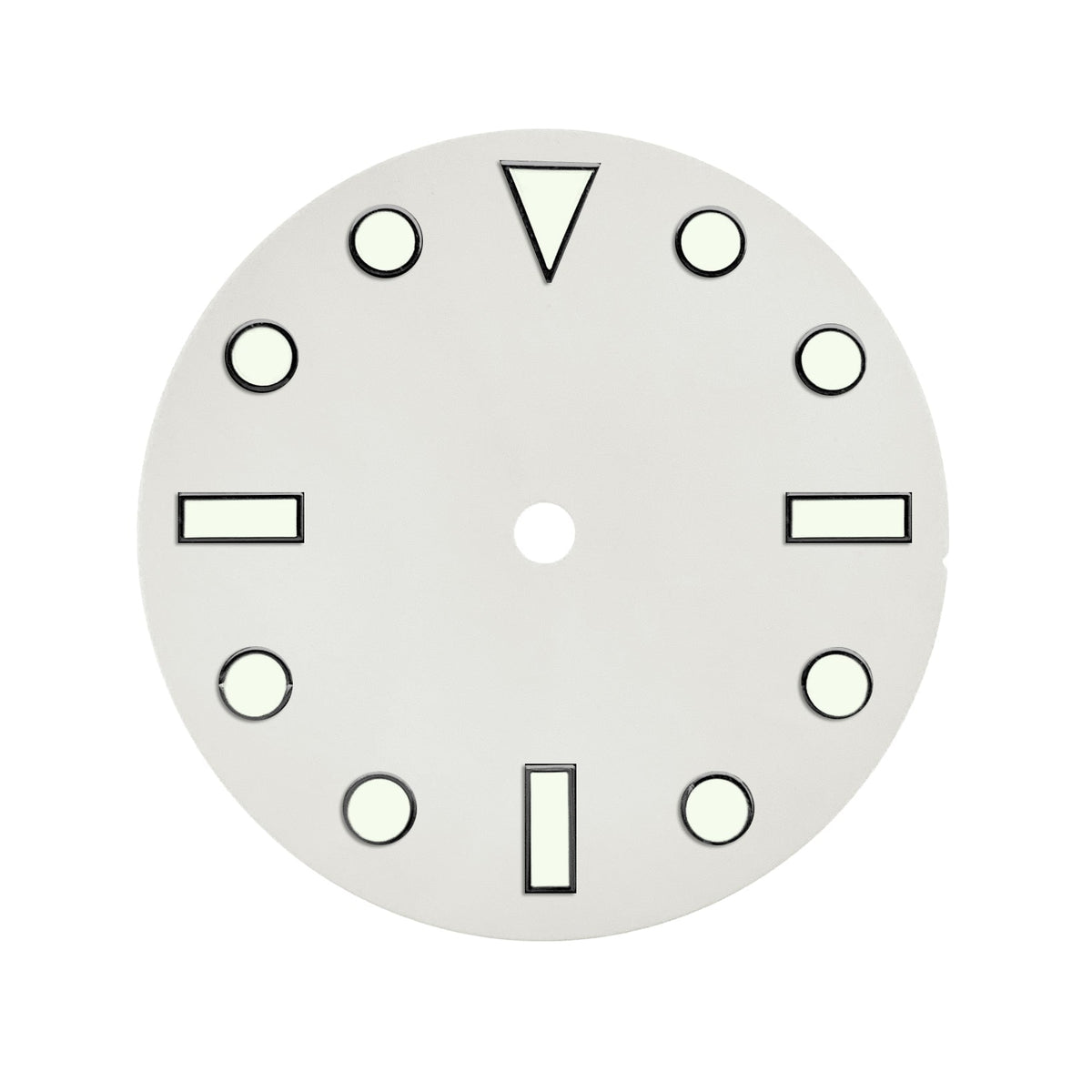 Dial - Voyager 2 - Silver Sterile - Day Date / Date / No Date