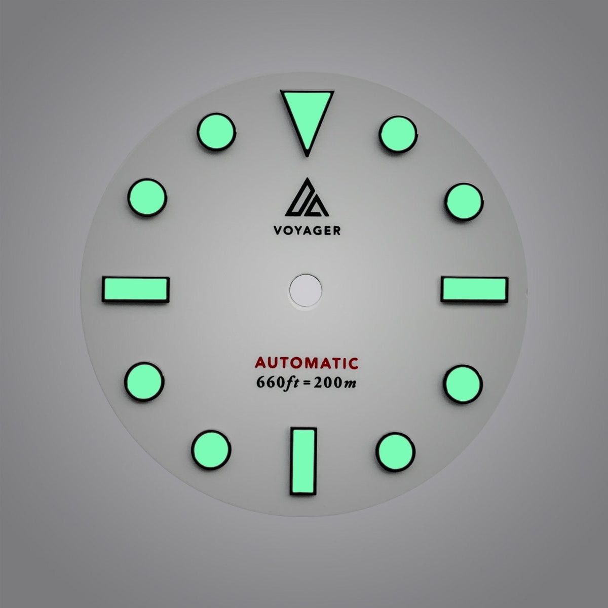 Dial - Voyager 2 - White - Day Date / Date / No Date