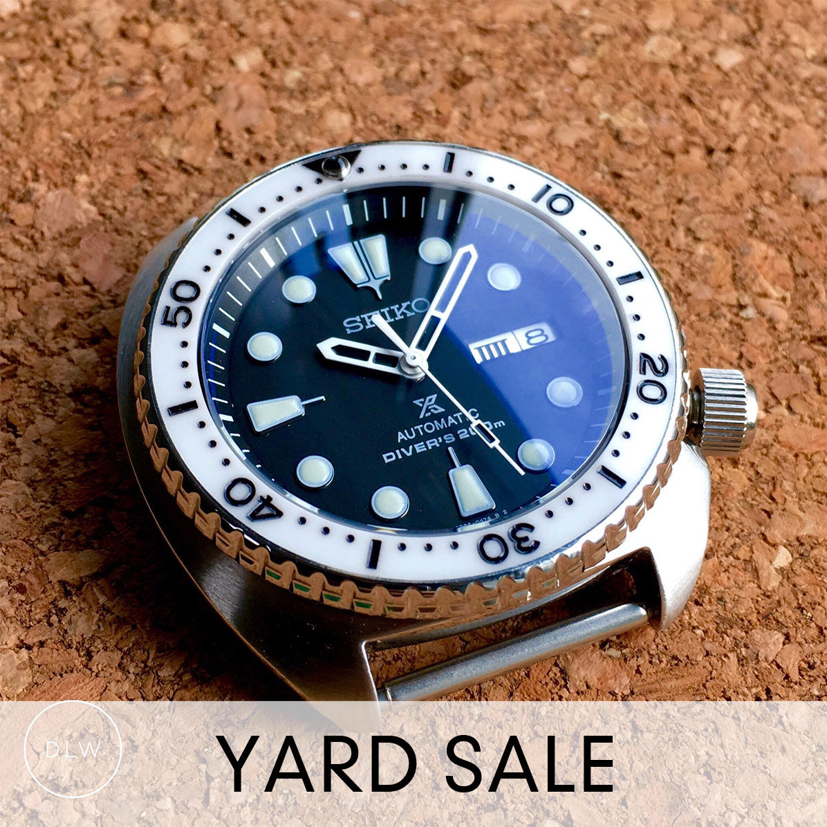 YARD SALE - Ceramic Insert - SRP Turtle Ghost White