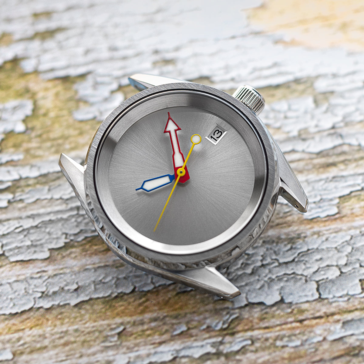 Case - SRPE GS EVO. - Polished/Brushed Steel (With Case Back)