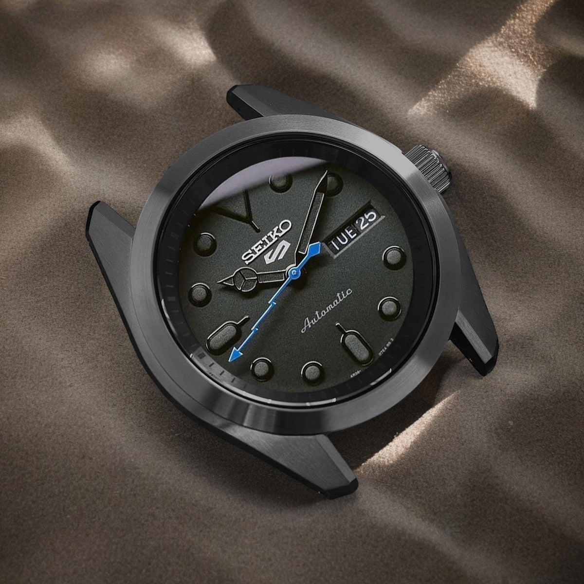 Case - SRPE GS Heritage - Brushed PVD Black (With Case Back)