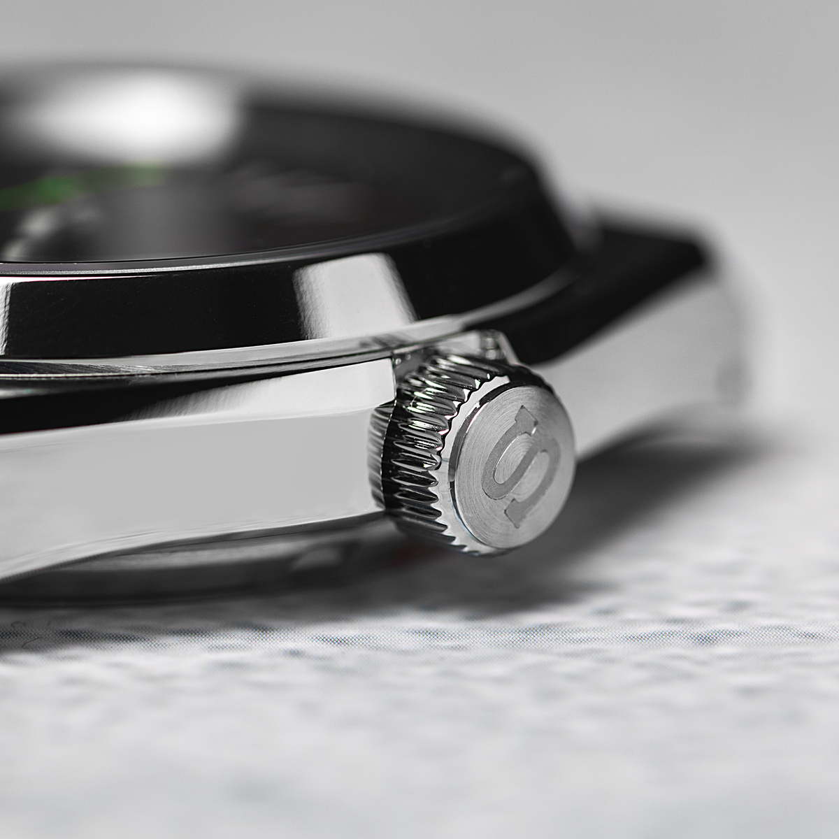 Case - SRPE S5 Vintage - Polished/Brushed Steel (With Case Back)