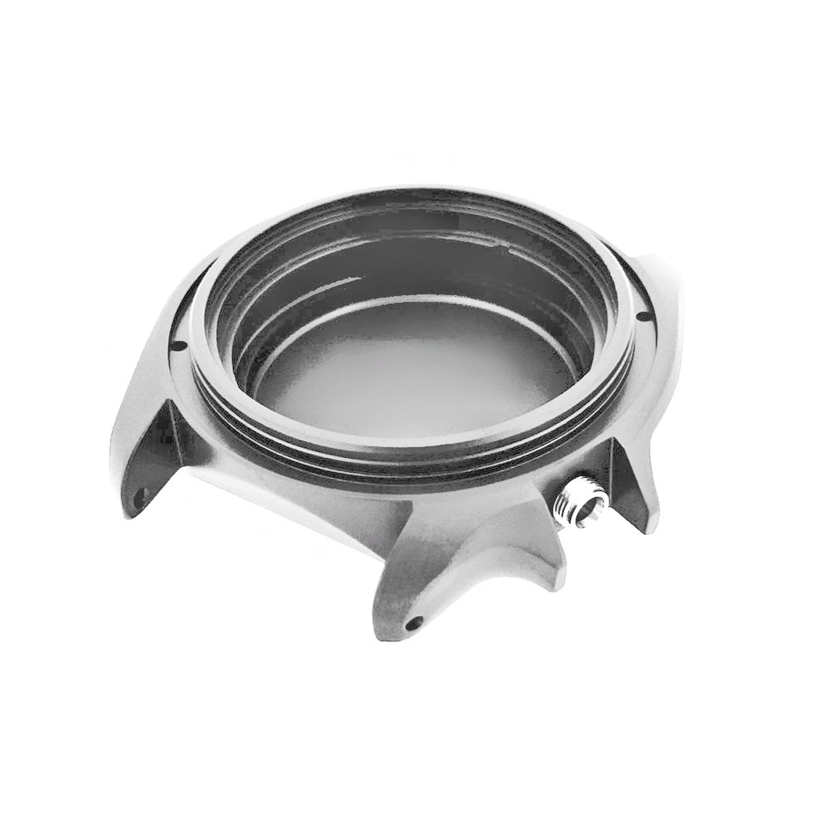 Case - SKX007 Classic - Bead Blasted Steel (With Case Back)