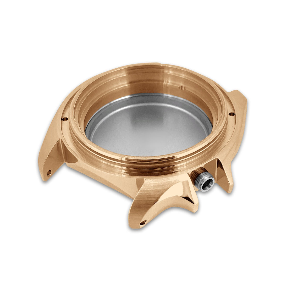 Case - SKX007 Classic - Polished PVD Rose Gold (With Case Back)