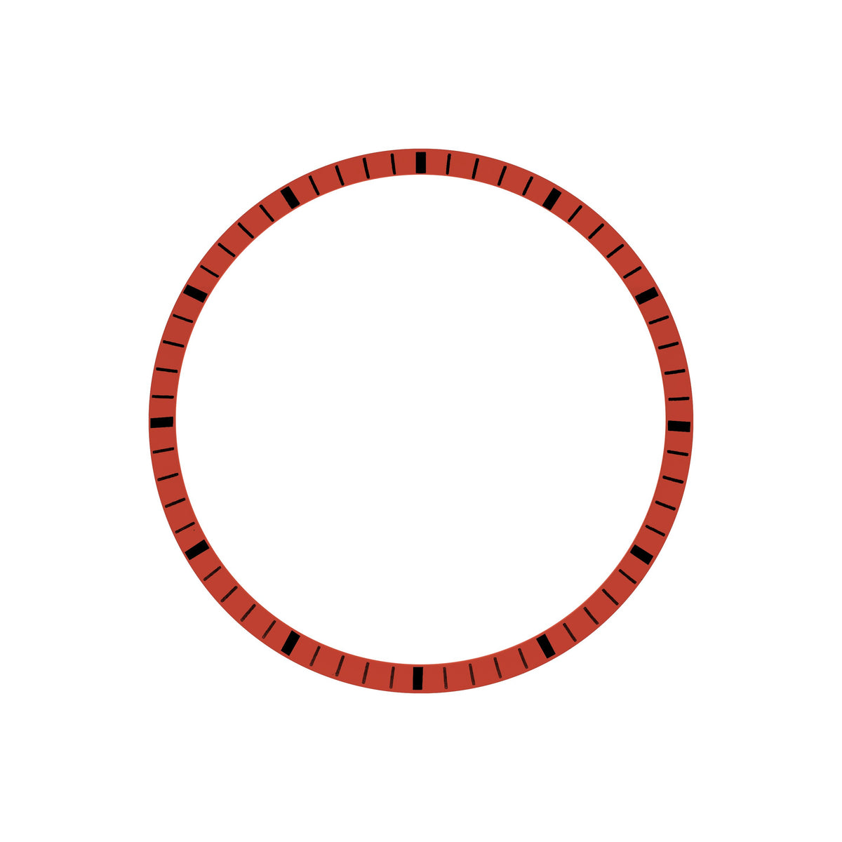 Chapter Ring - SKX007/SRPD - Matt Red w Markers