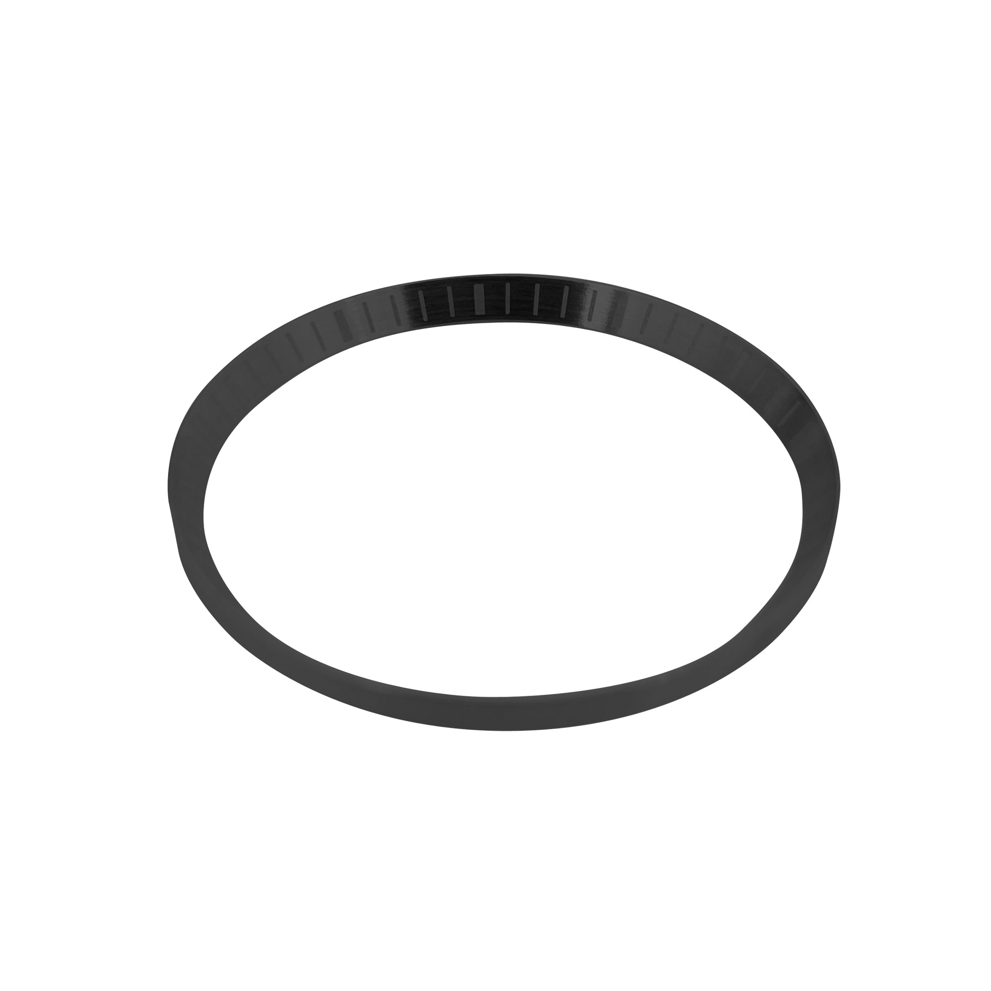 Chapter Ring - SKX007/SRPD - Brushed Black w Engraved Markers