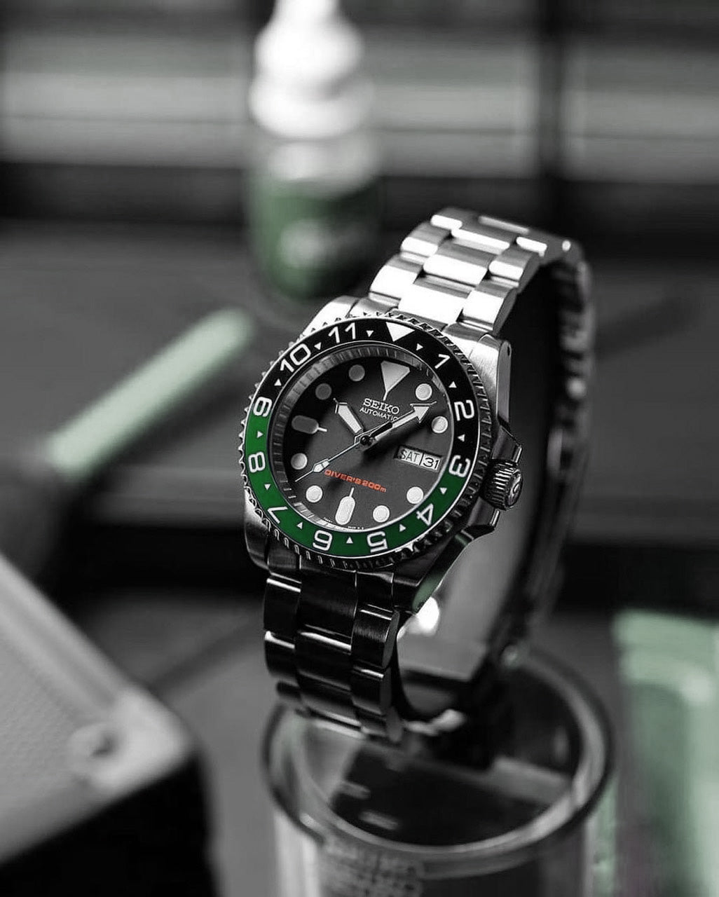 Ceramic Insert - 007 Dual Time SPRIT.