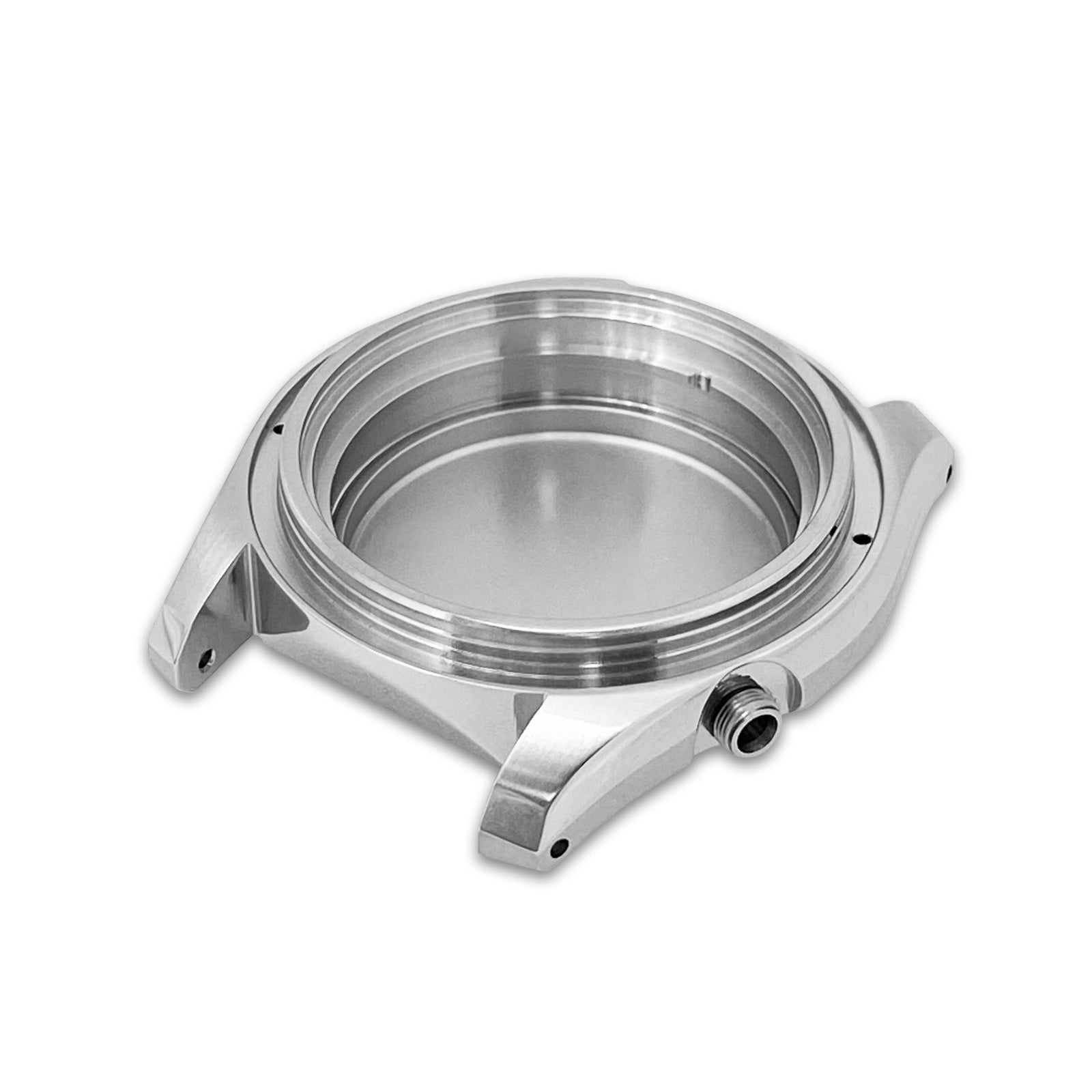 Case - SKX007 MM - Polished Steel (With Case Back)