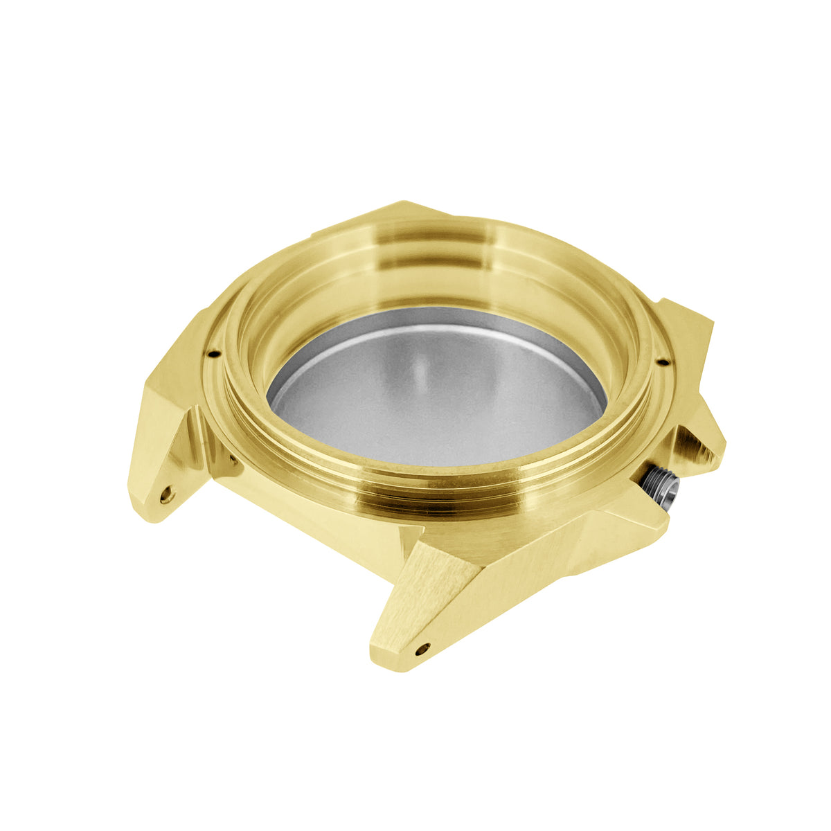 Case - SKX007 SAM - Brushed PVD Gold (With Case Back)