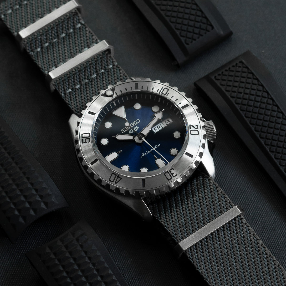 Steel Insert - 007 Sub - Brushed Steel