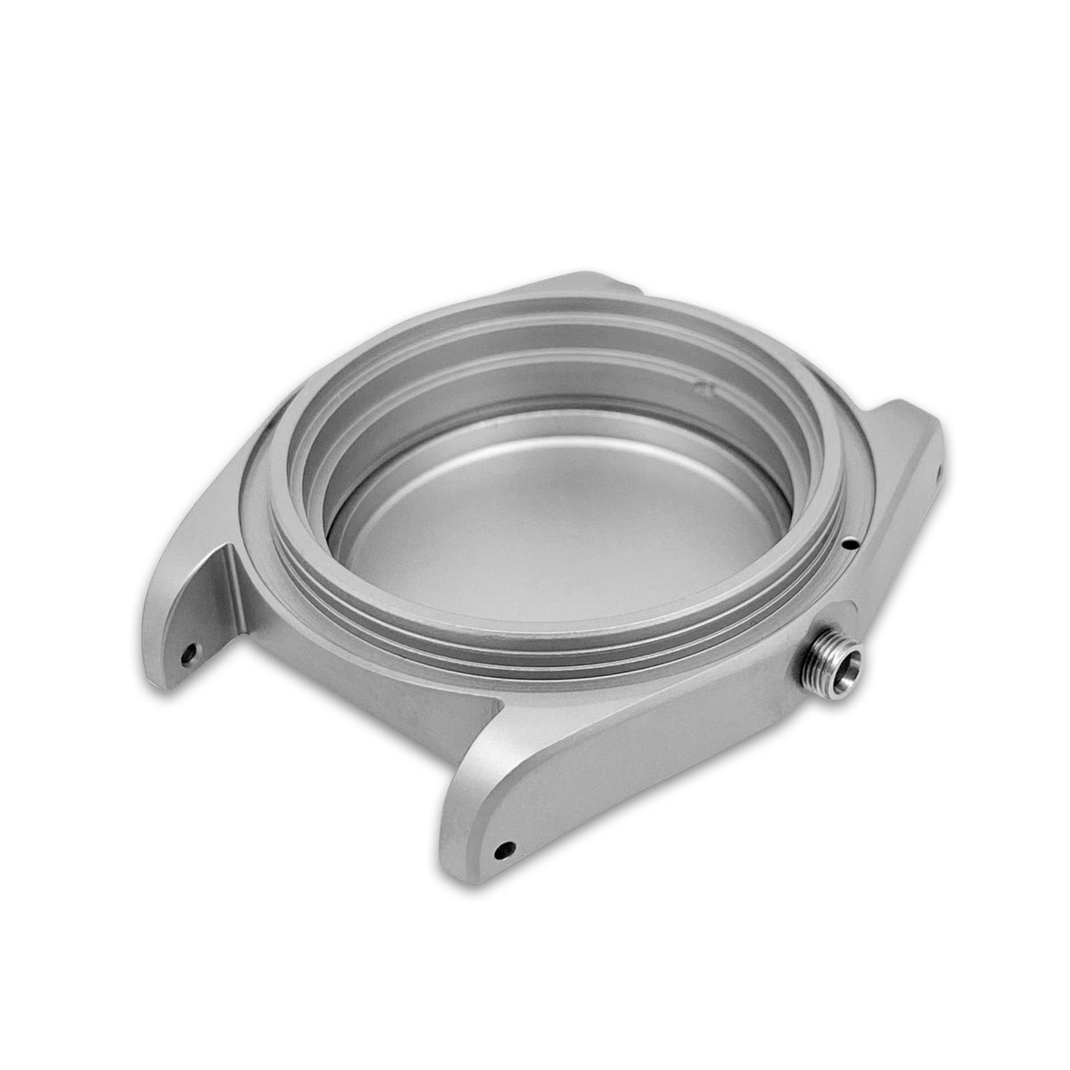 Case - SKX007 Sub Slim NCG - Bead Blasted Steel (With Case Back)