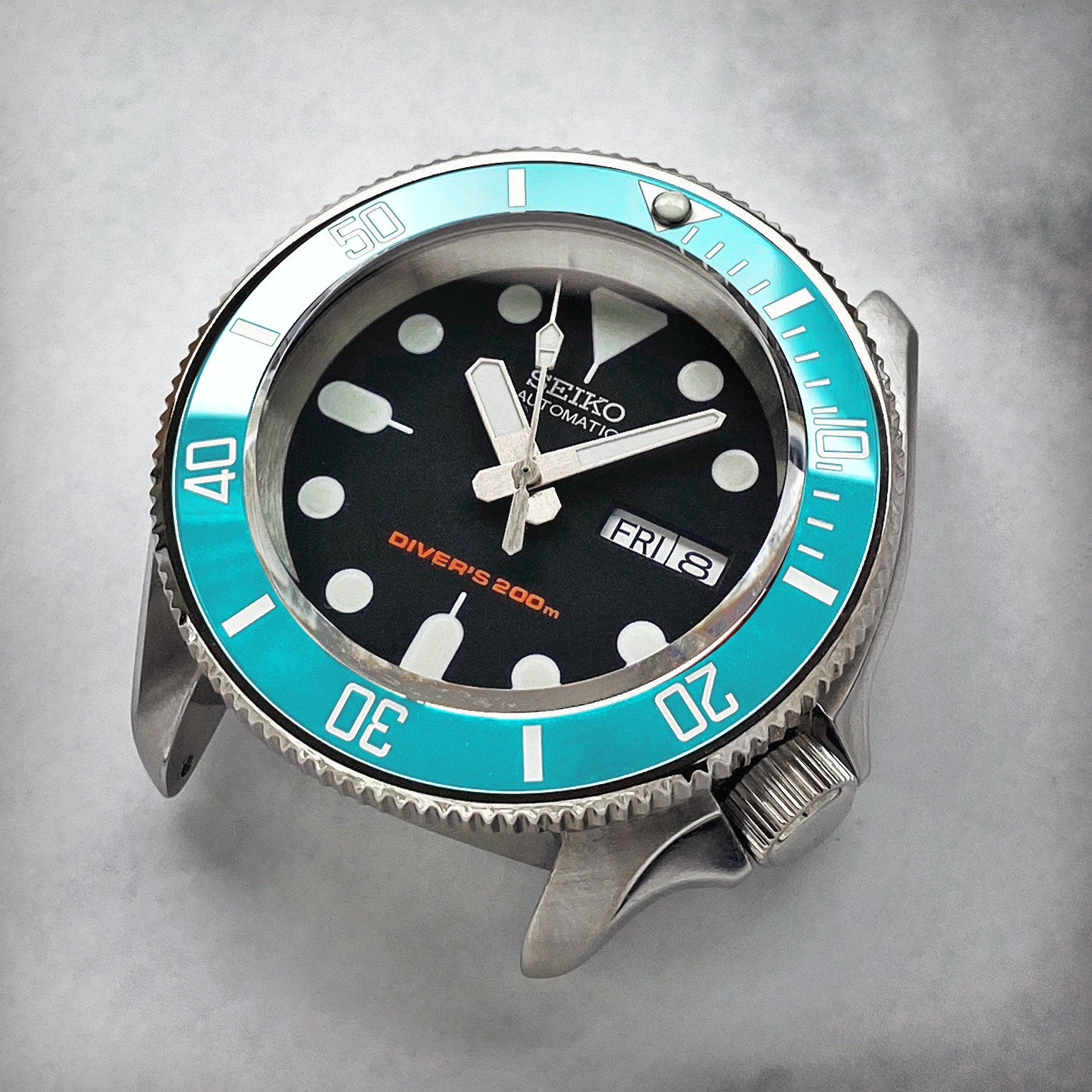 Uafhængighed tub navigation Ceramic Insert - 007 Sub Turquoise - DLW WATCHES