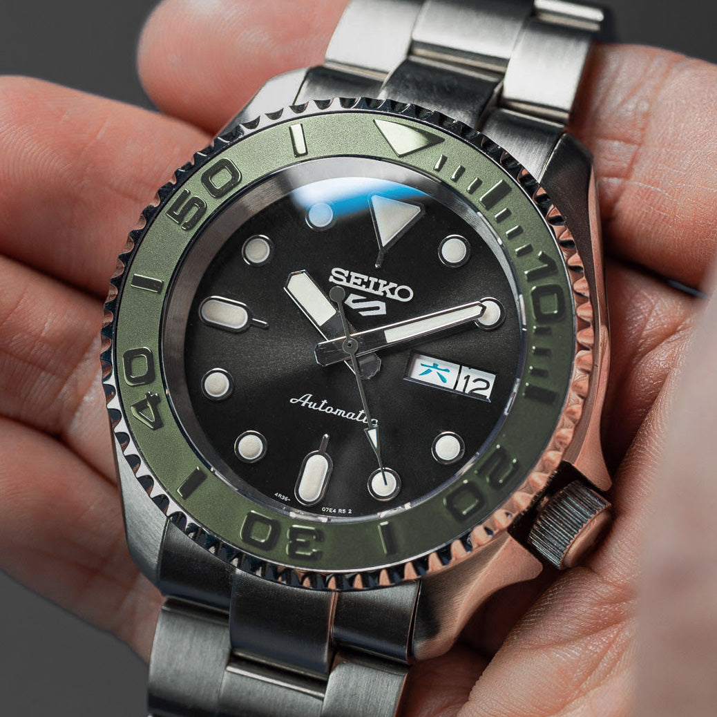 Steel Insert - 007 Yacht Master Olive Green