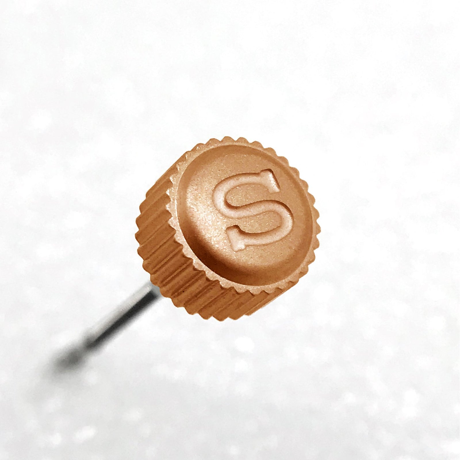 Crown - SKX007 - Bead Blasted Steel PVD Rose Gold - "S"