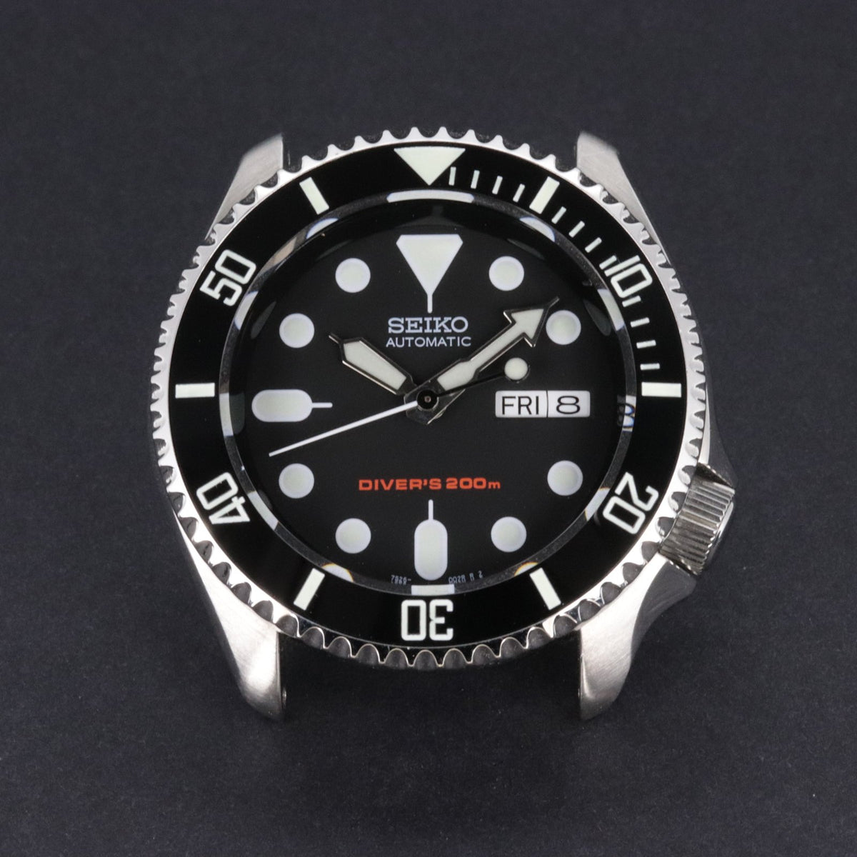 Ceramic Insert - 007 Sub Black - Luminous Aquaris