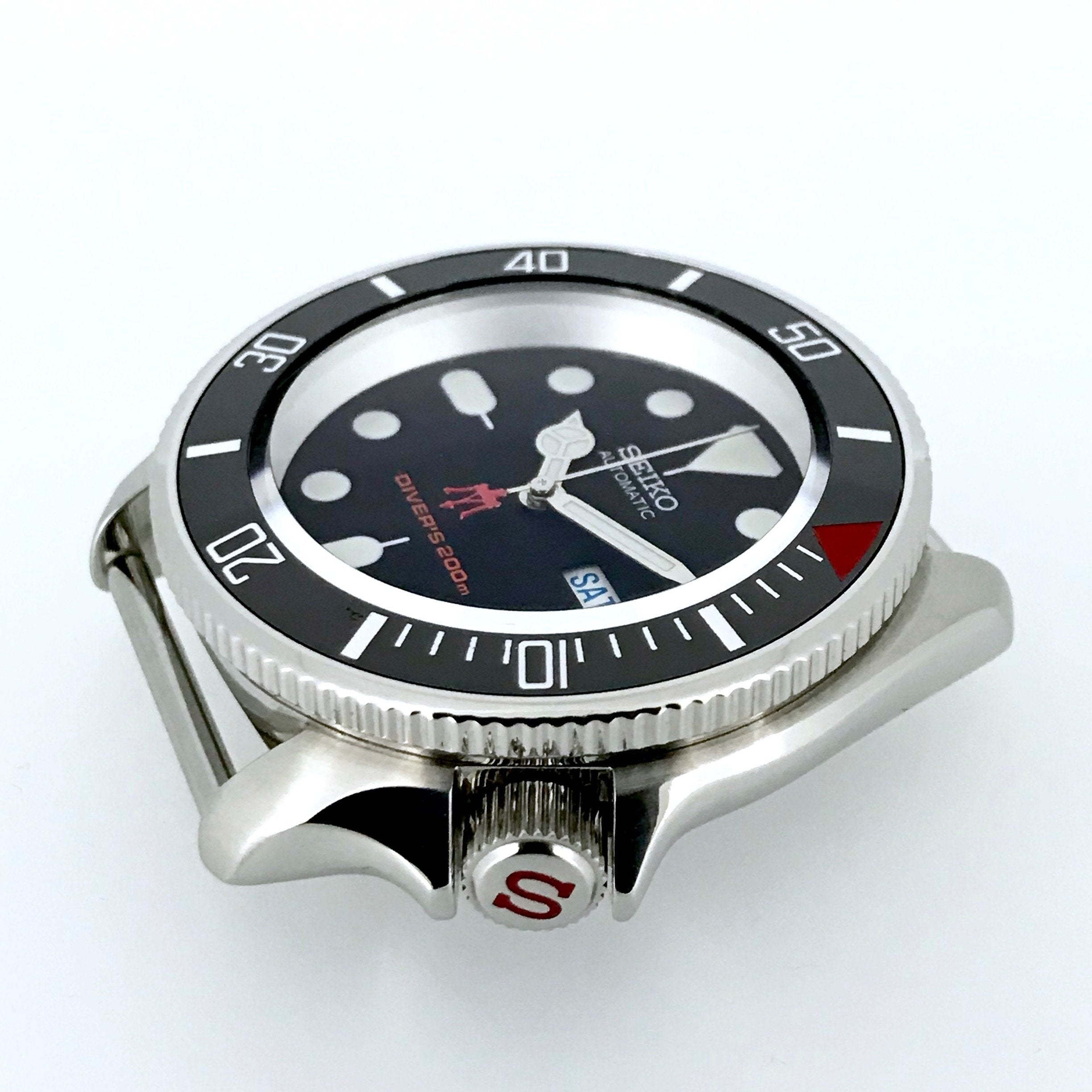 Ceramic Insert - 007 Sub Vintage Black MK3 - DLW WATCHES