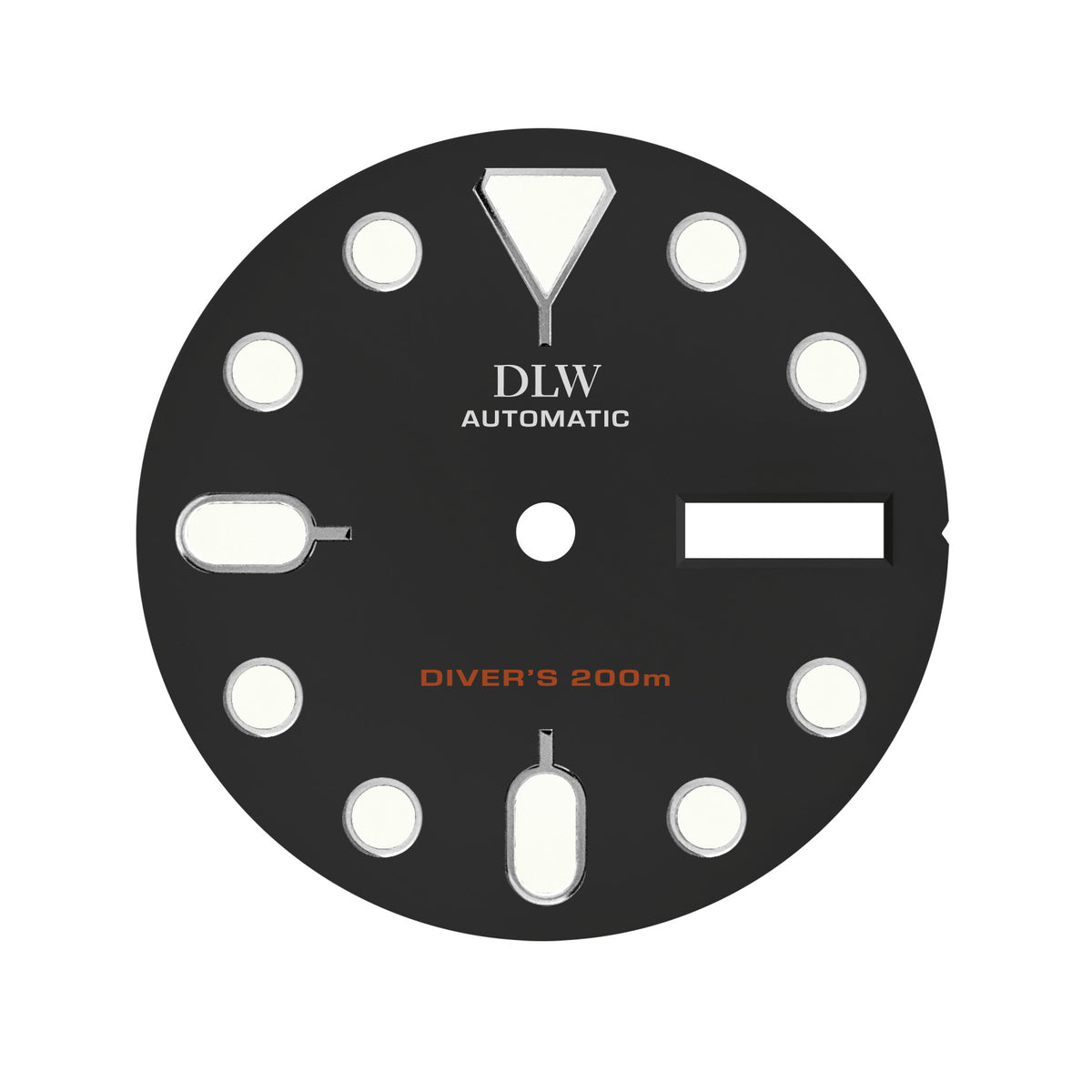 Dial - 5KX - Black X Orange - Day Date