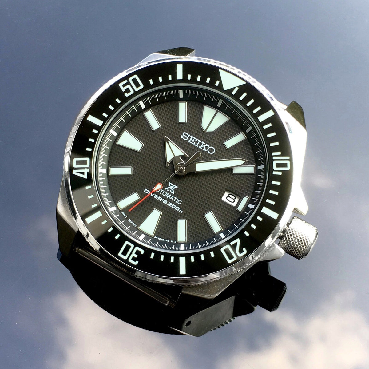 Ceramic Insert - Samurai Black - Luminous Green