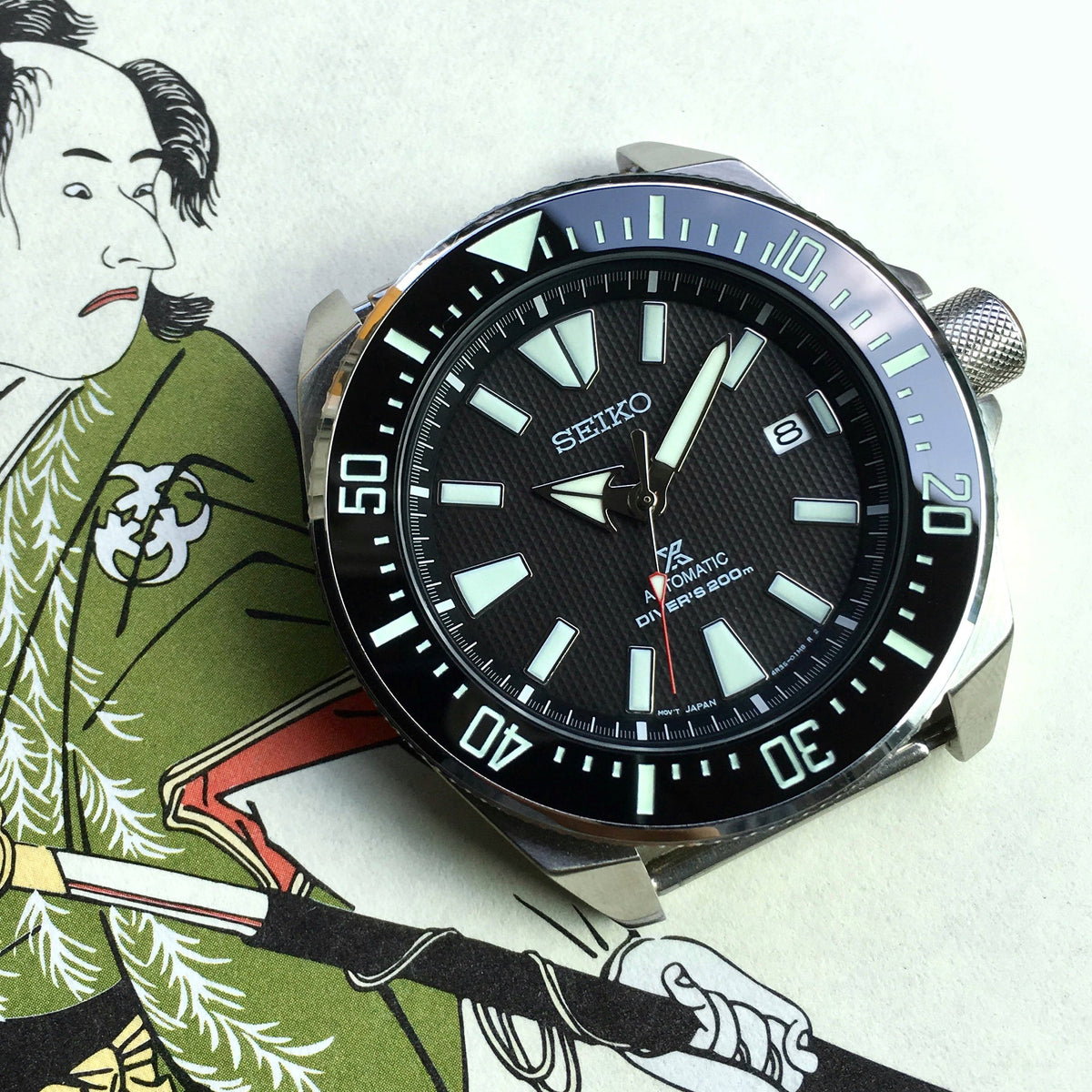 Ceramic Insert - Samurai Black - Luminous Aquaris