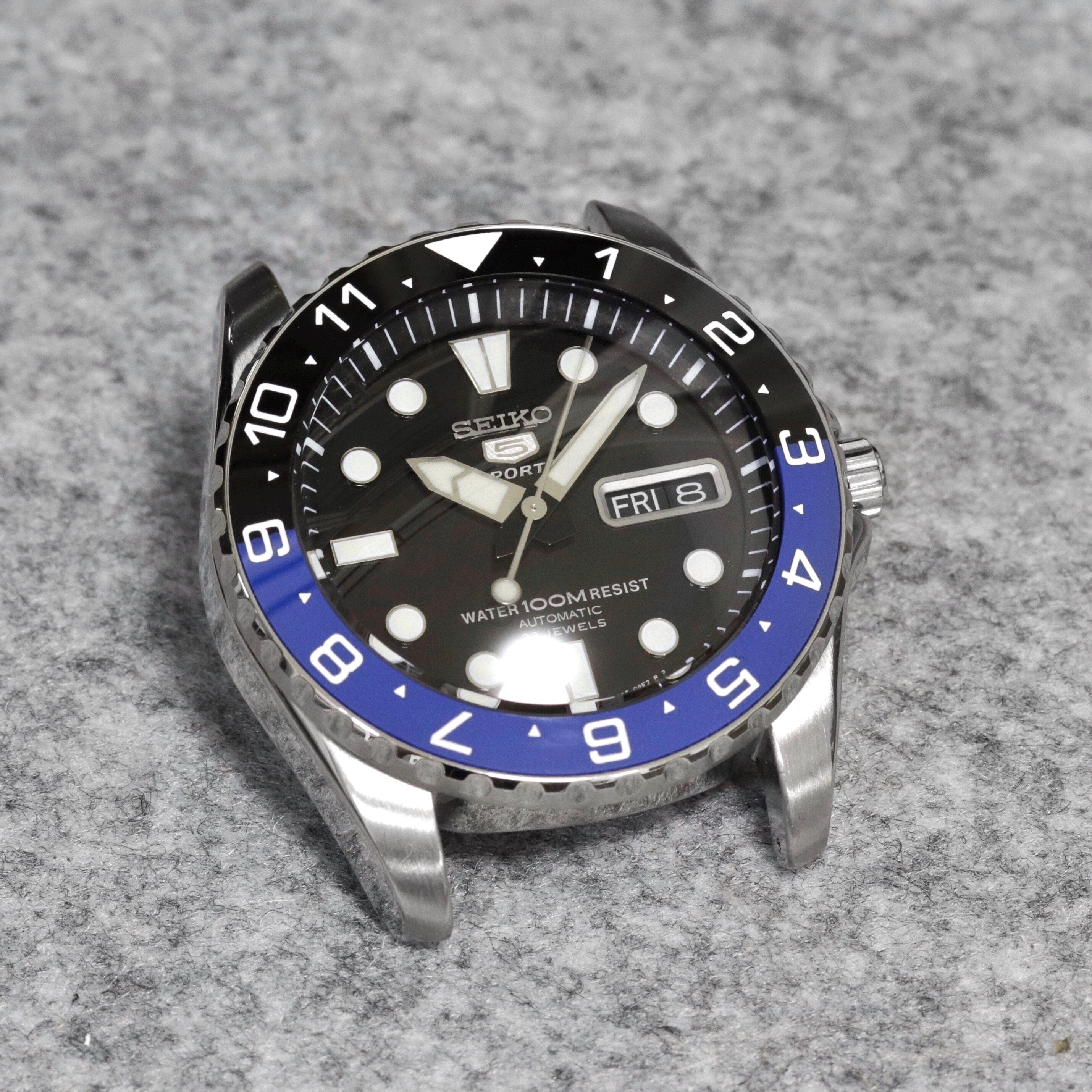 Ceramic Insert - Urchin Dual Time BAT. - DLW WATCHES