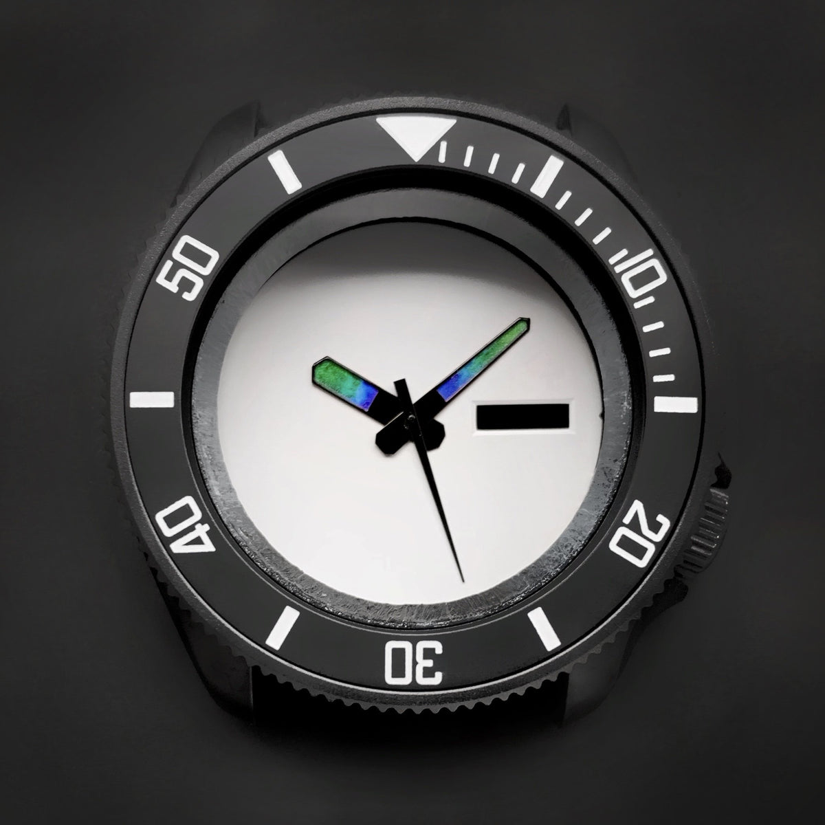 Chapter Ring - SKX007/SRPD - Handcrafted Series - Monochrome