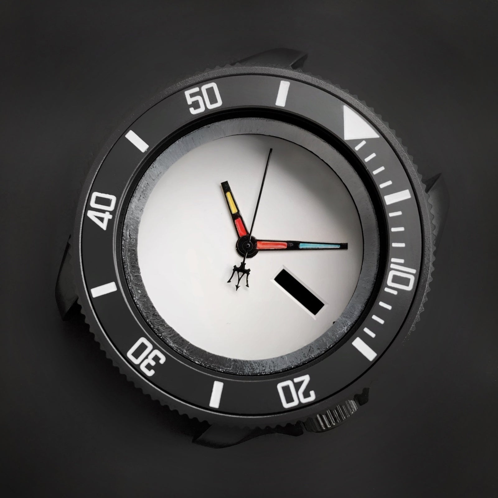 Chapter Ring - SKX007/SRPD - Handcrafted Series - Monochrome