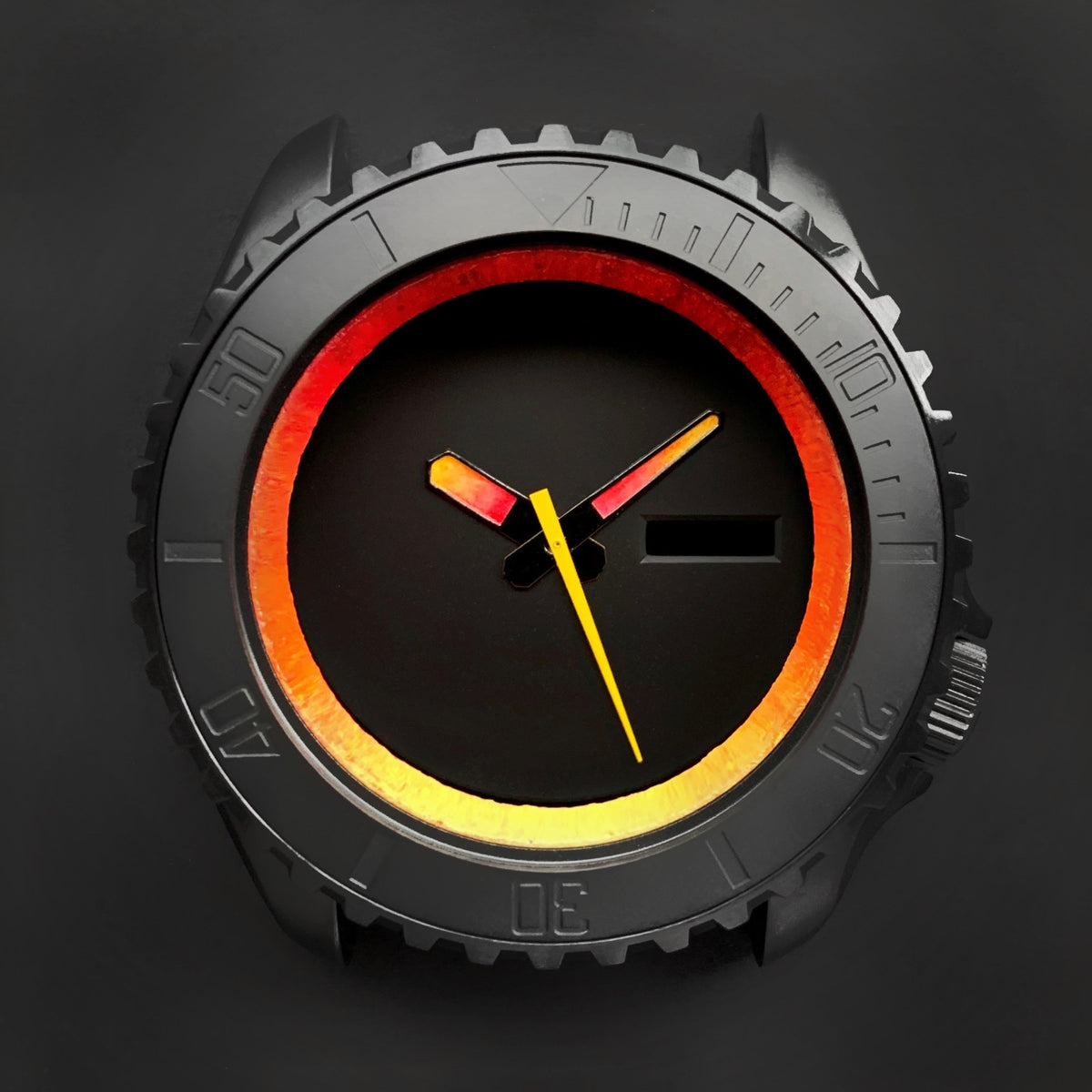 Chapter Ring - SKX007/SRPD - Handcrafted Series - Sunrise